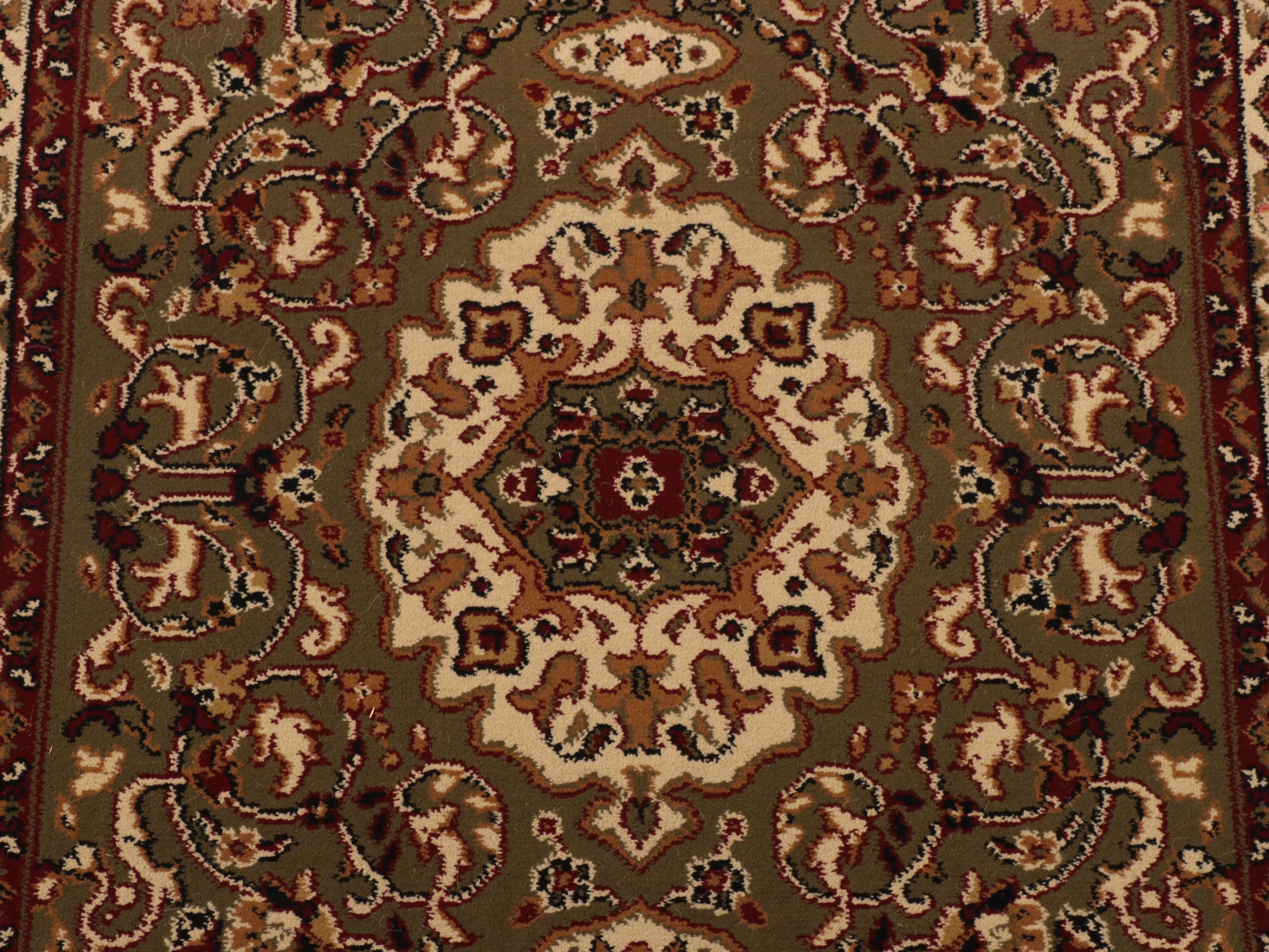 2'2 x 27'5 Machine Made Turkish Indian Agra Style Carpet Runner Remnant