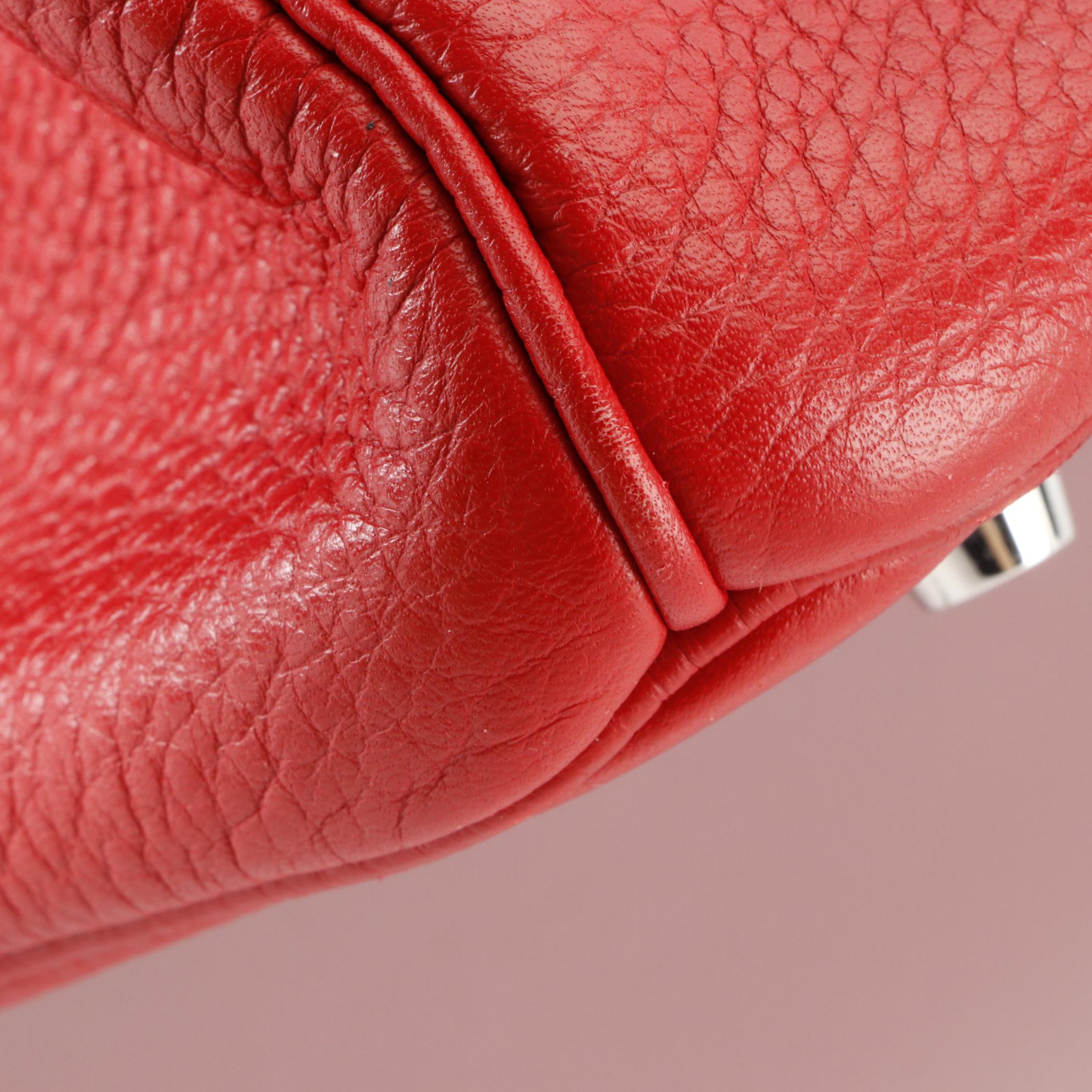 Hermès Birkin 35 Satchel in Red Togo Leather