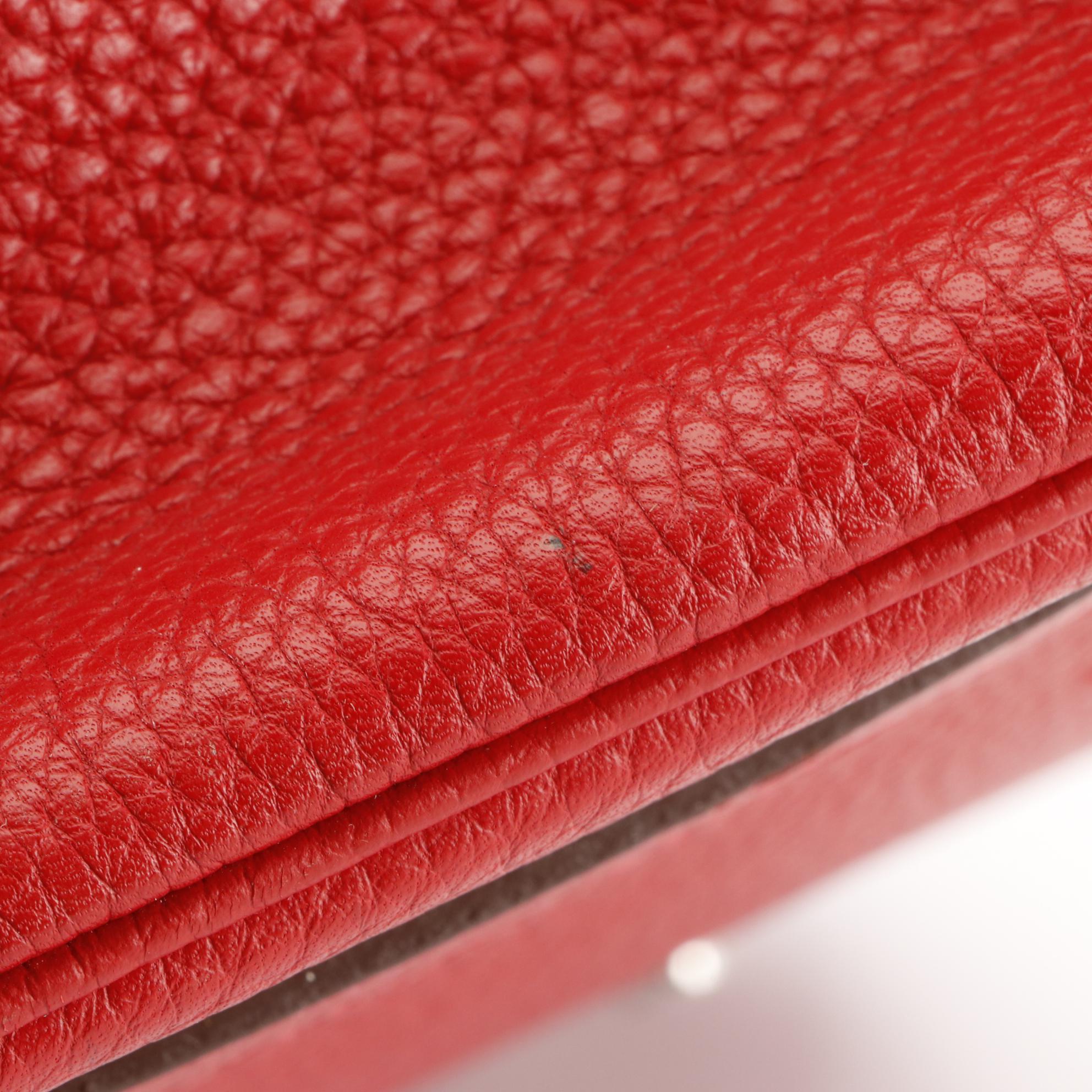 Hermès Birkin 35 Satchel in Red Togo Leather