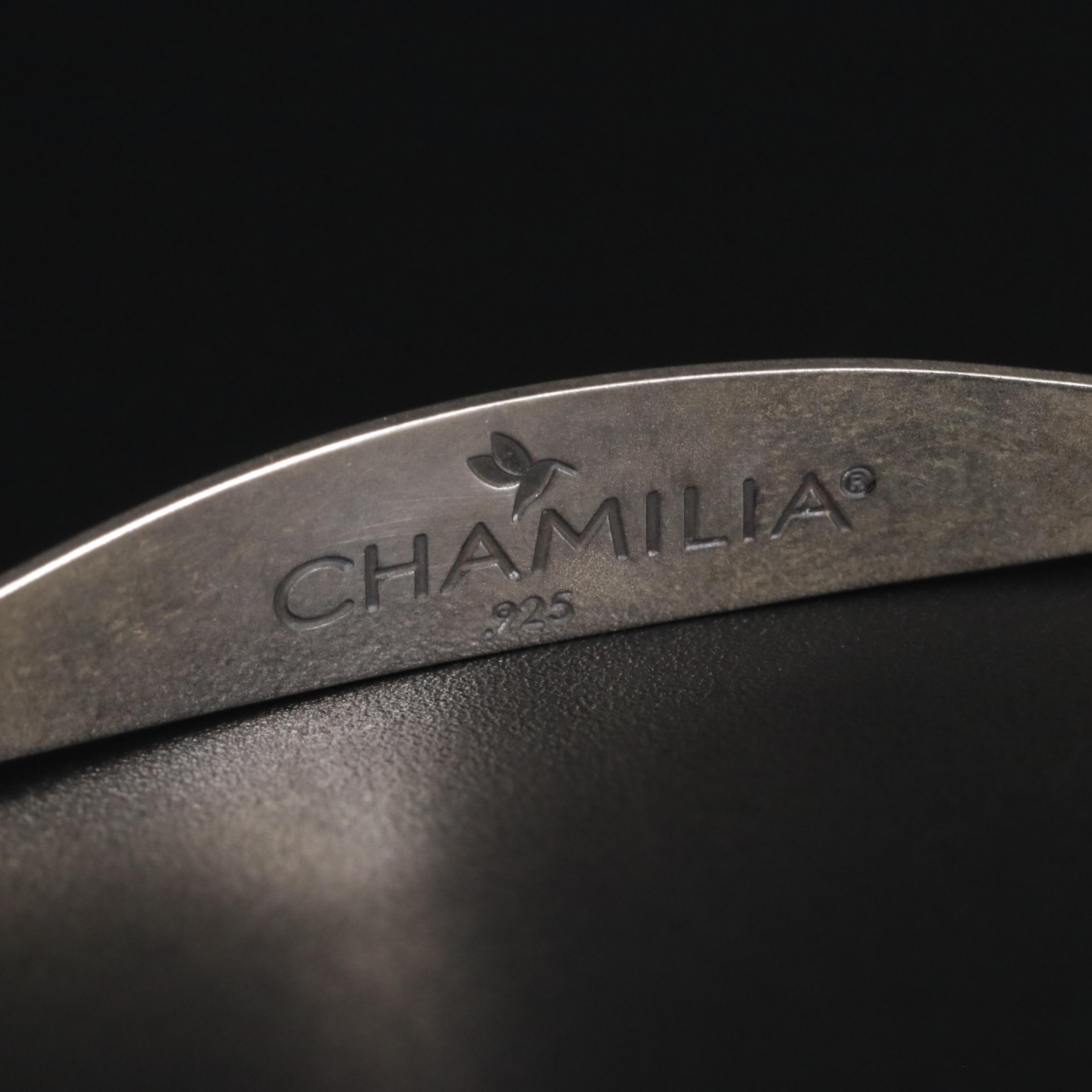 Sterling Be Awesome Bangle Bracelet