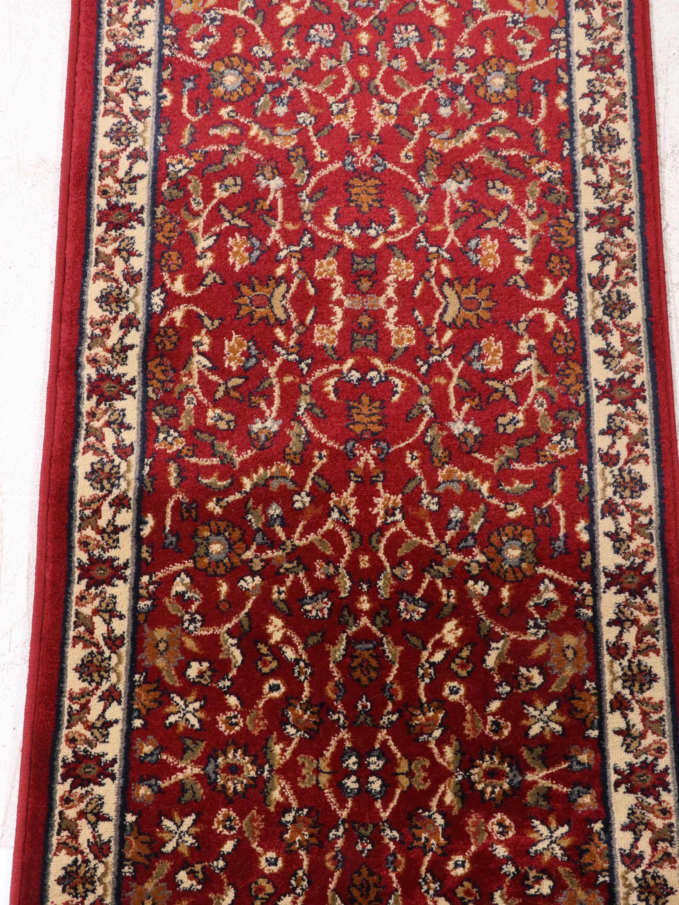 2'2 x 40'11 Machine Made Turkish Indian Agra Style Carpet Runner Remnant