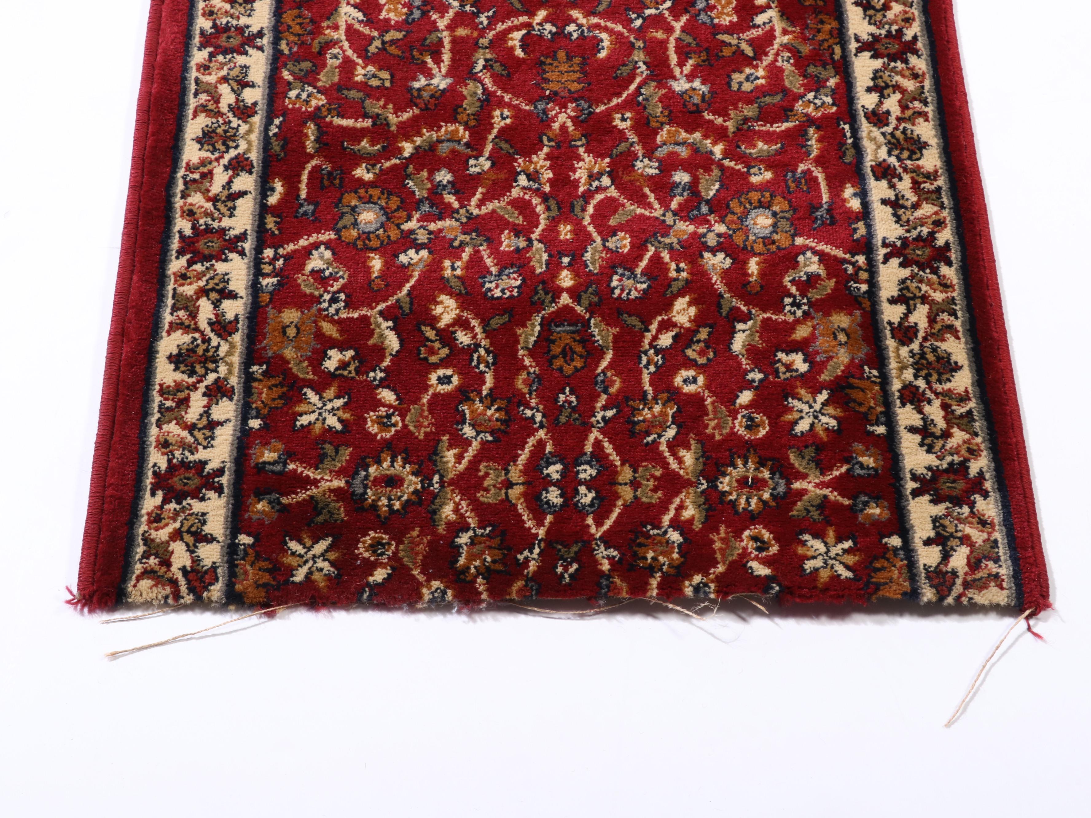 2'2 x 40'11 Machine Made Turkish Indian Agra Style Carpet Runner Remnant