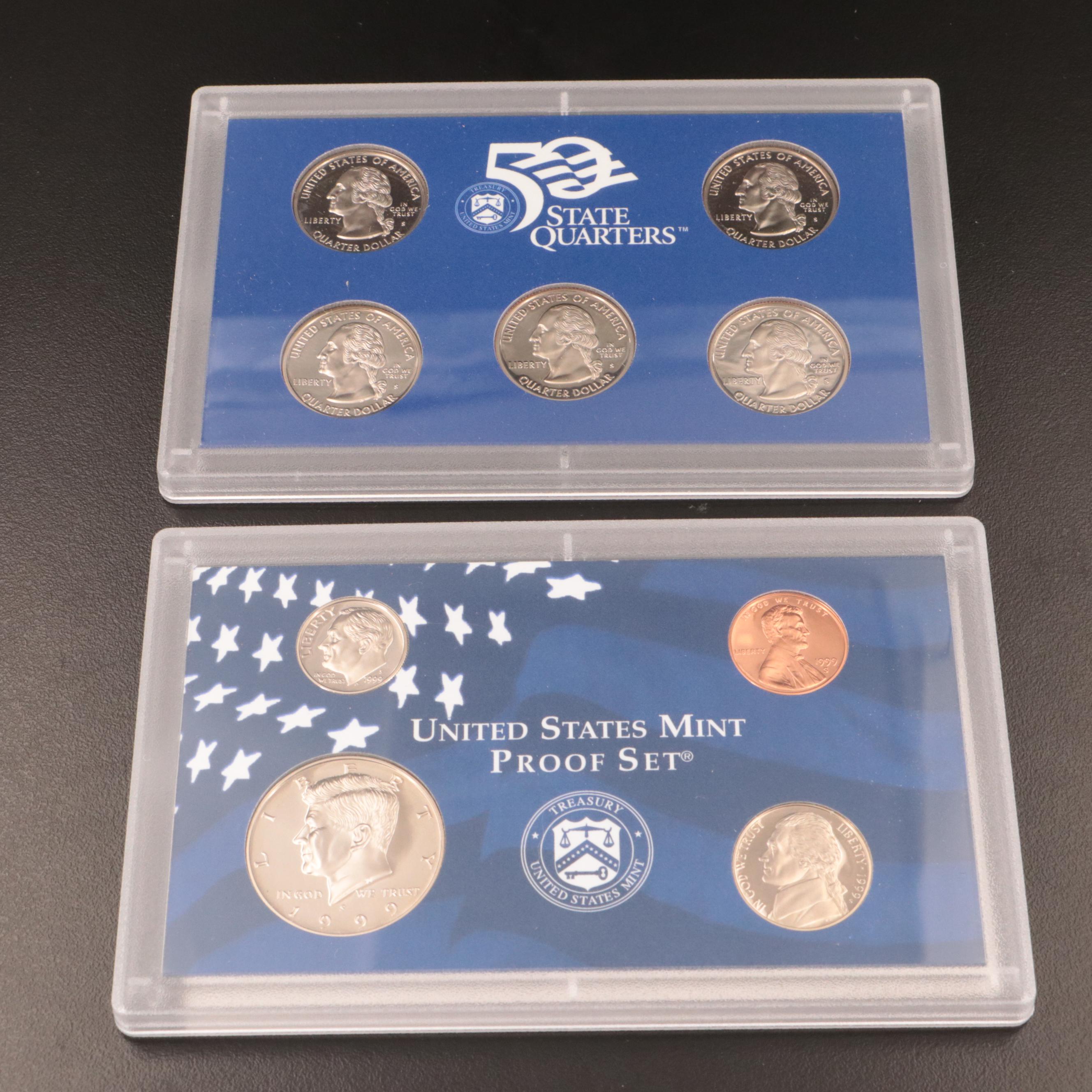 Eighteen U.S. Mint Proof Sets