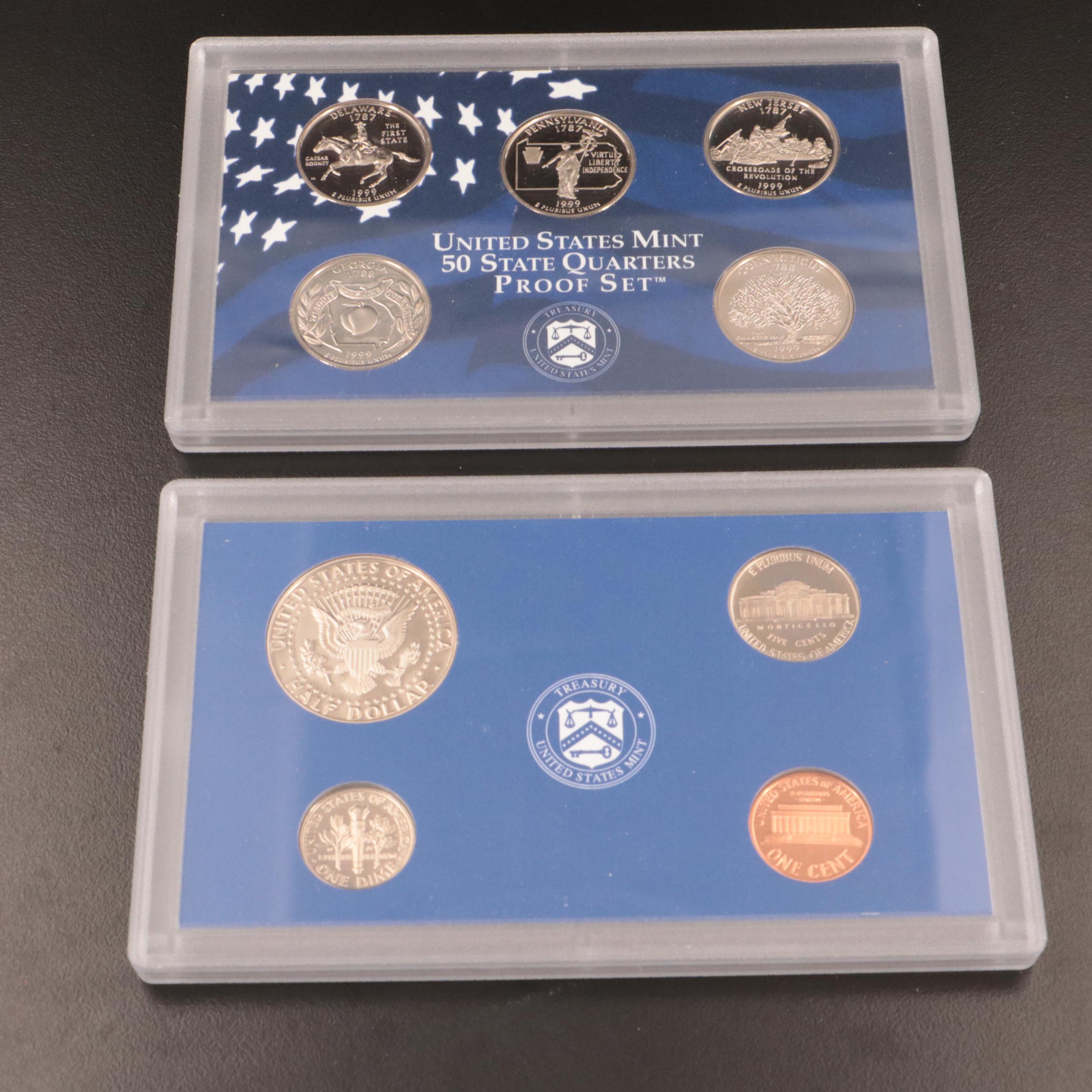 Eighteen U.S. Mint Proof Sets
