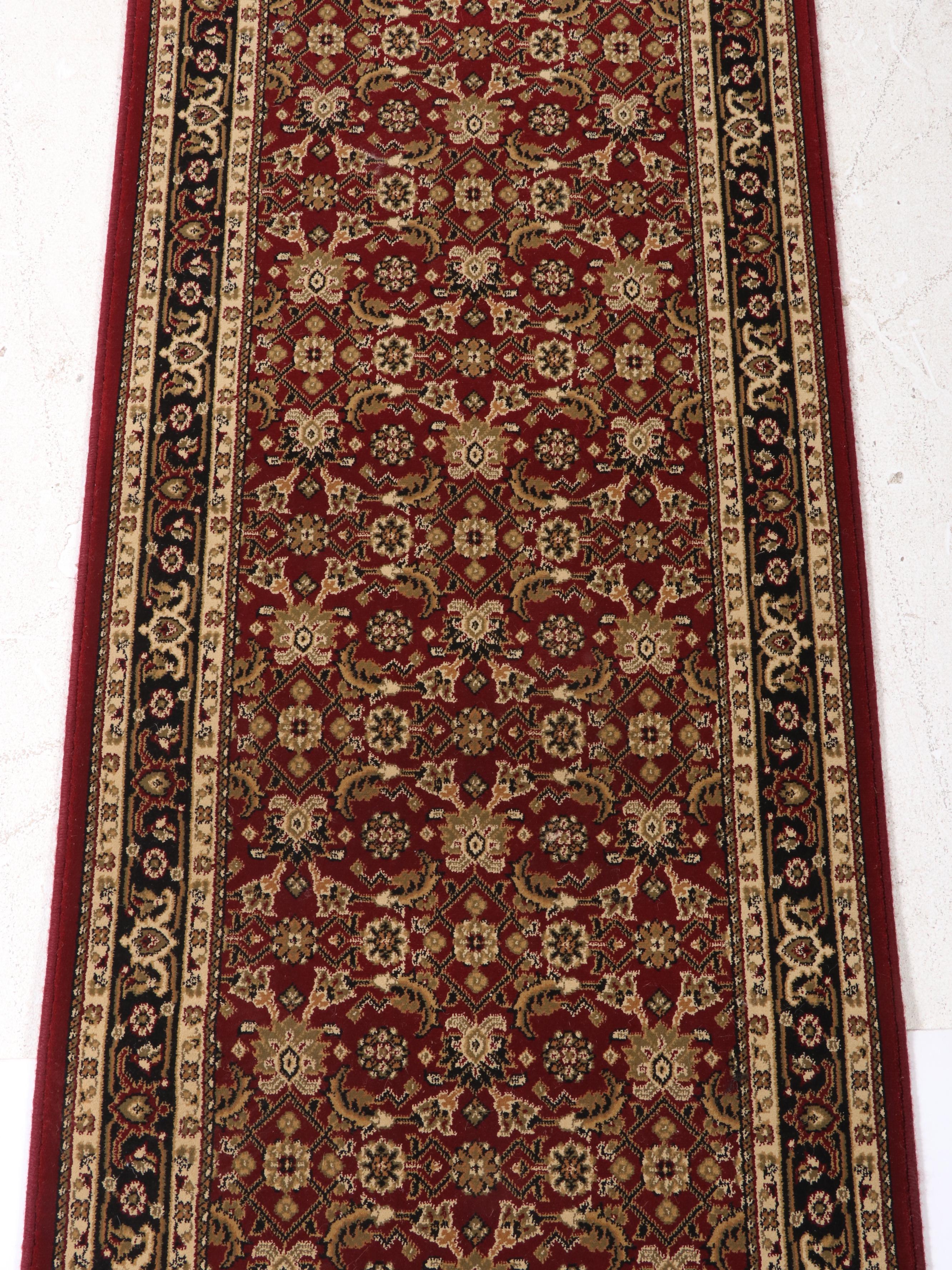 2'2 x 22'3 Machine Made Turkish "Persian Classics" Carpet Runner Remnant