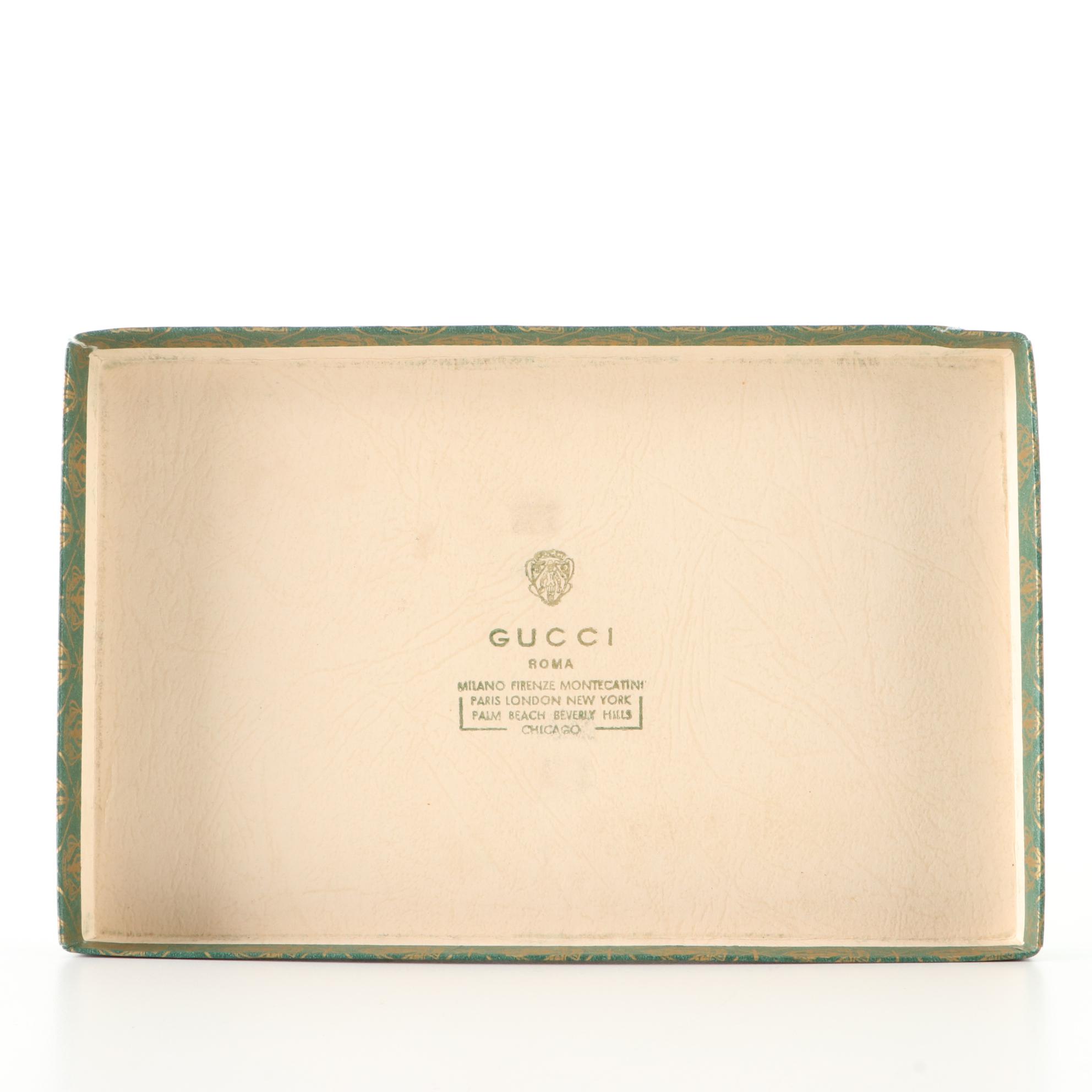 Gucci G Horsebit Clasp Wallet in Cinghiale Leather with Box