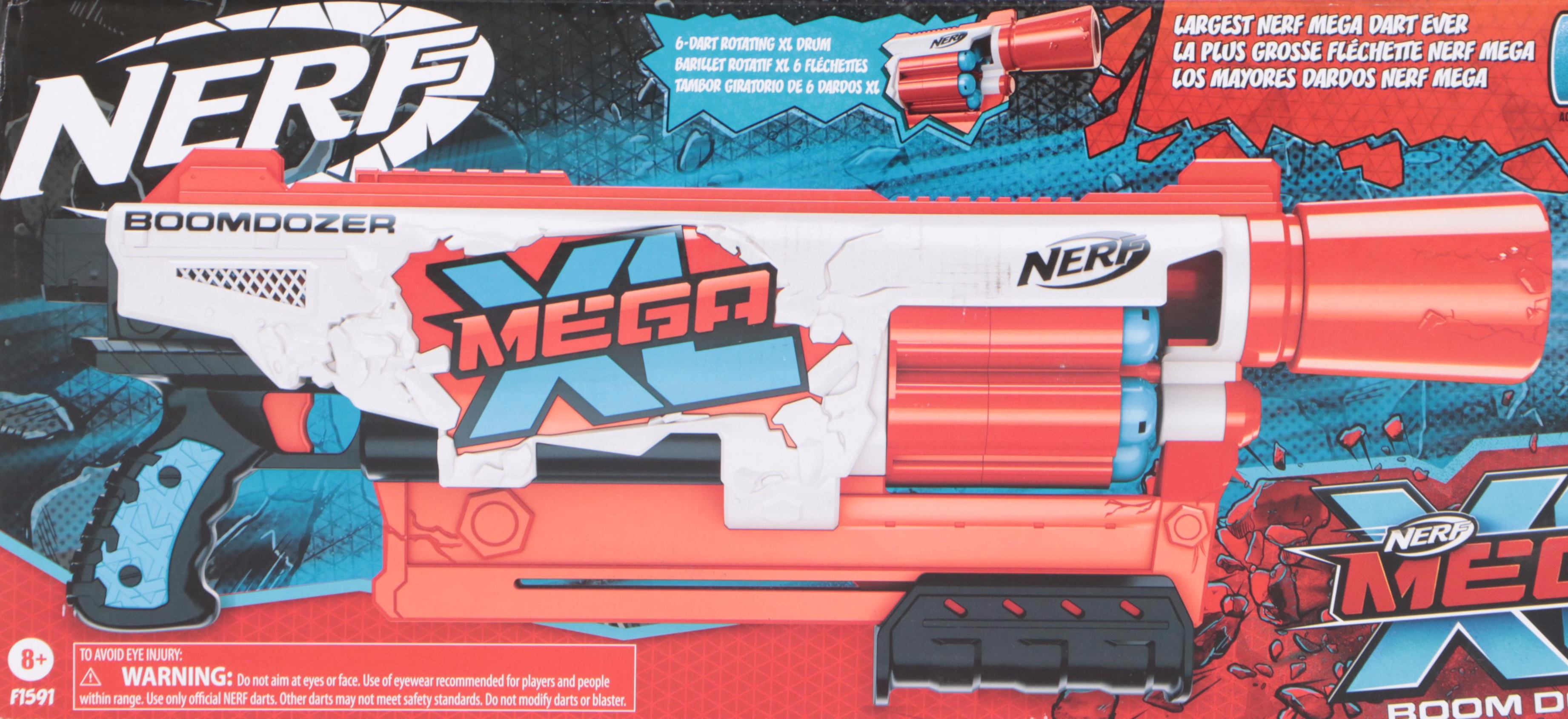 NERF Mega XL Boom Dozer Toy Dart Blasters