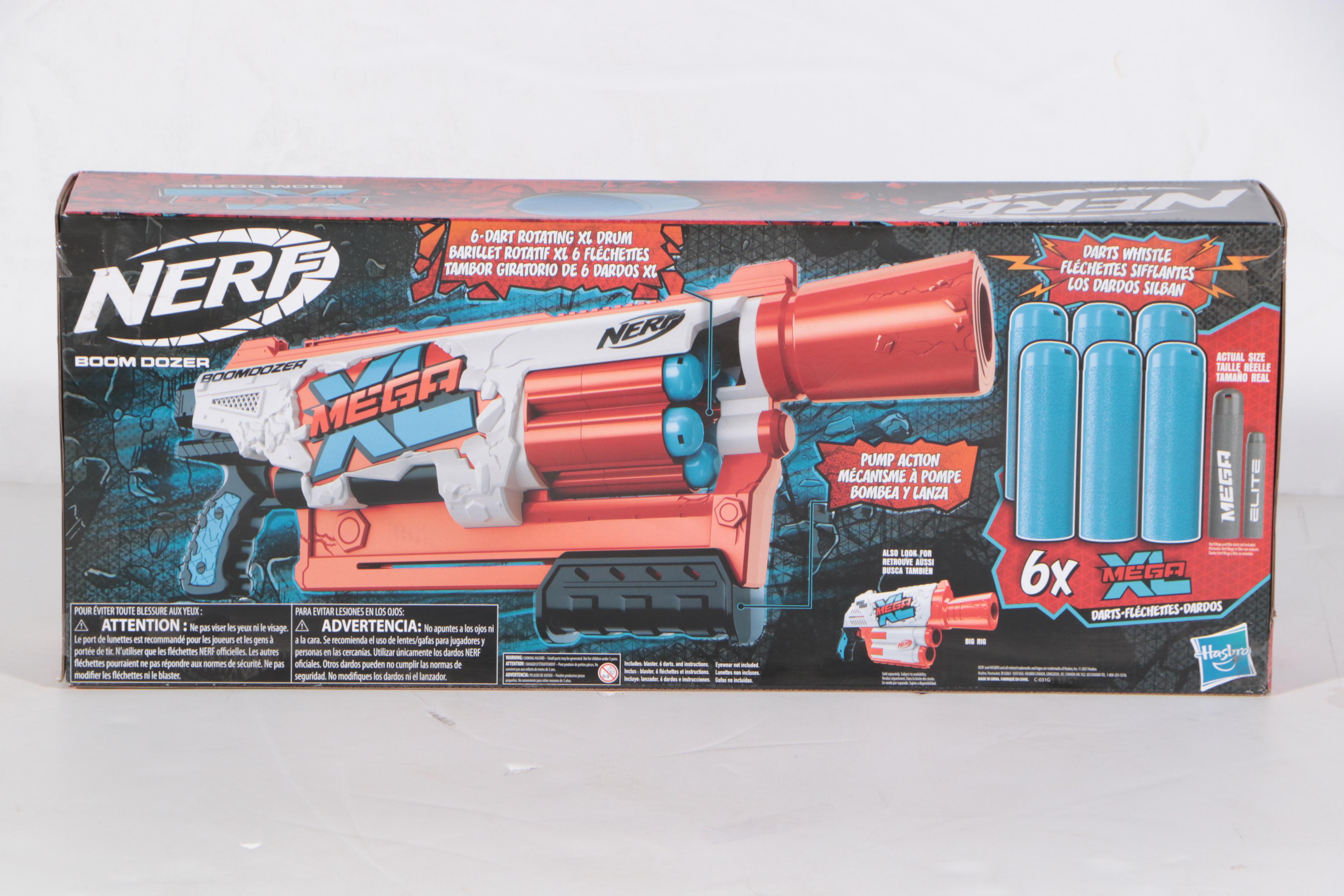 NERF Mega XL Boom Dozer Toy Dart Blasters
