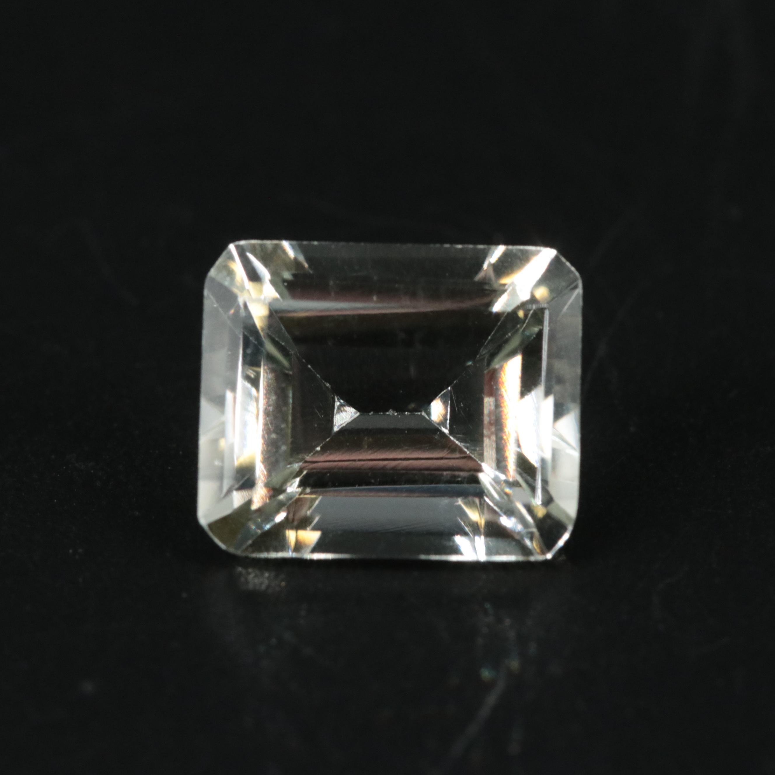 Loose 12.22 CTW Prasiolite