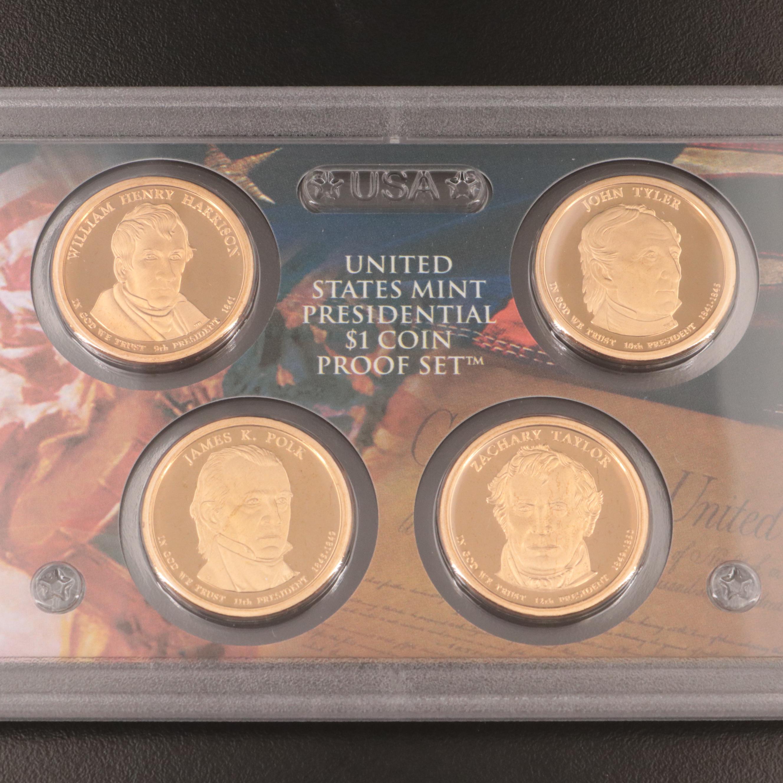 Three U.S. Mint Silver Proof Sets With a 1999 Set