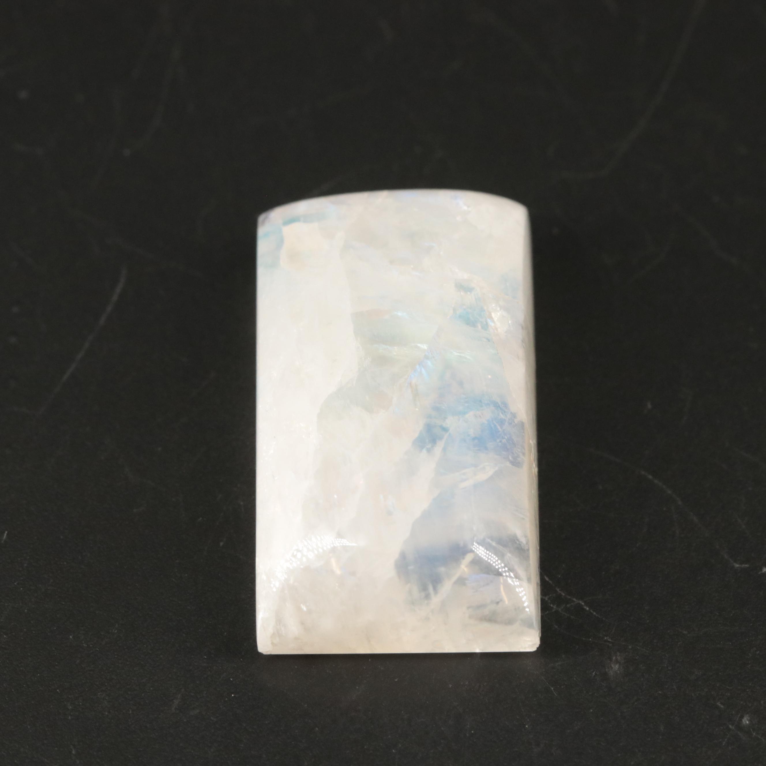 Loose 55.78 CT Rainbow Moonstone