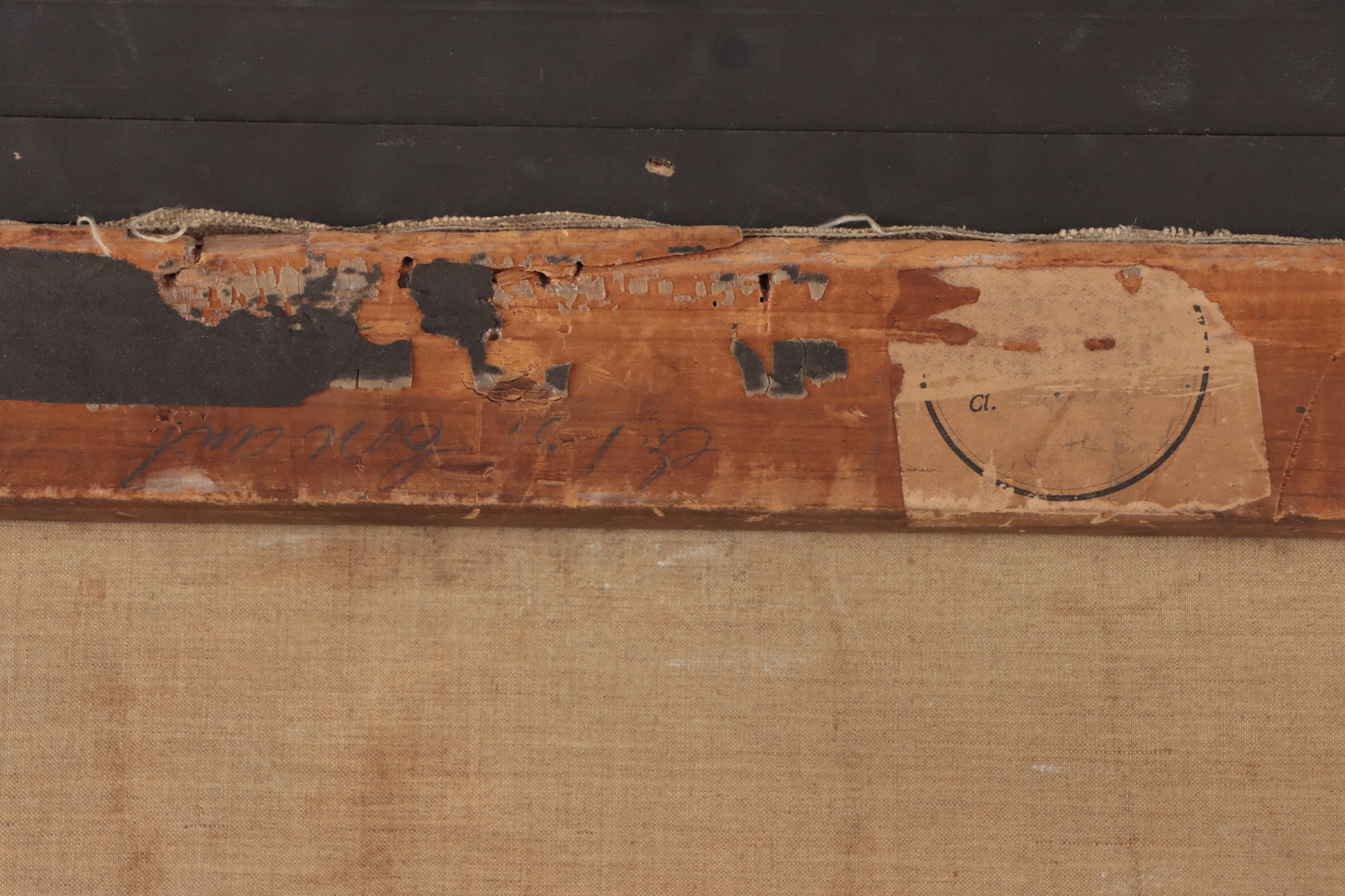 Edward Henry Potthast American Impressionist Oil Painting "Cattle Driver," 1903