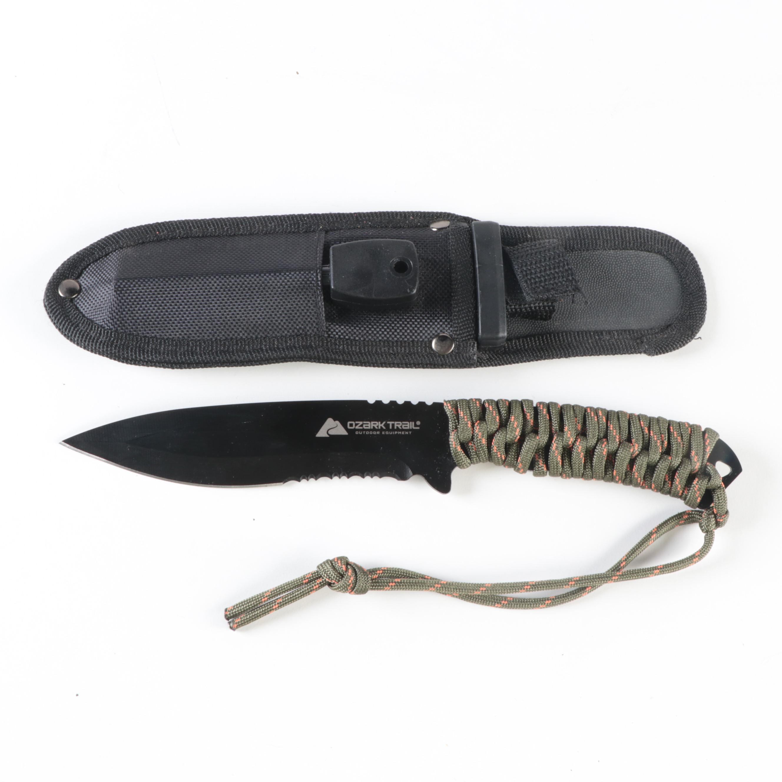 Ozark Trail Survival Knife With Boker Folding and Other Fixed Blade Knives