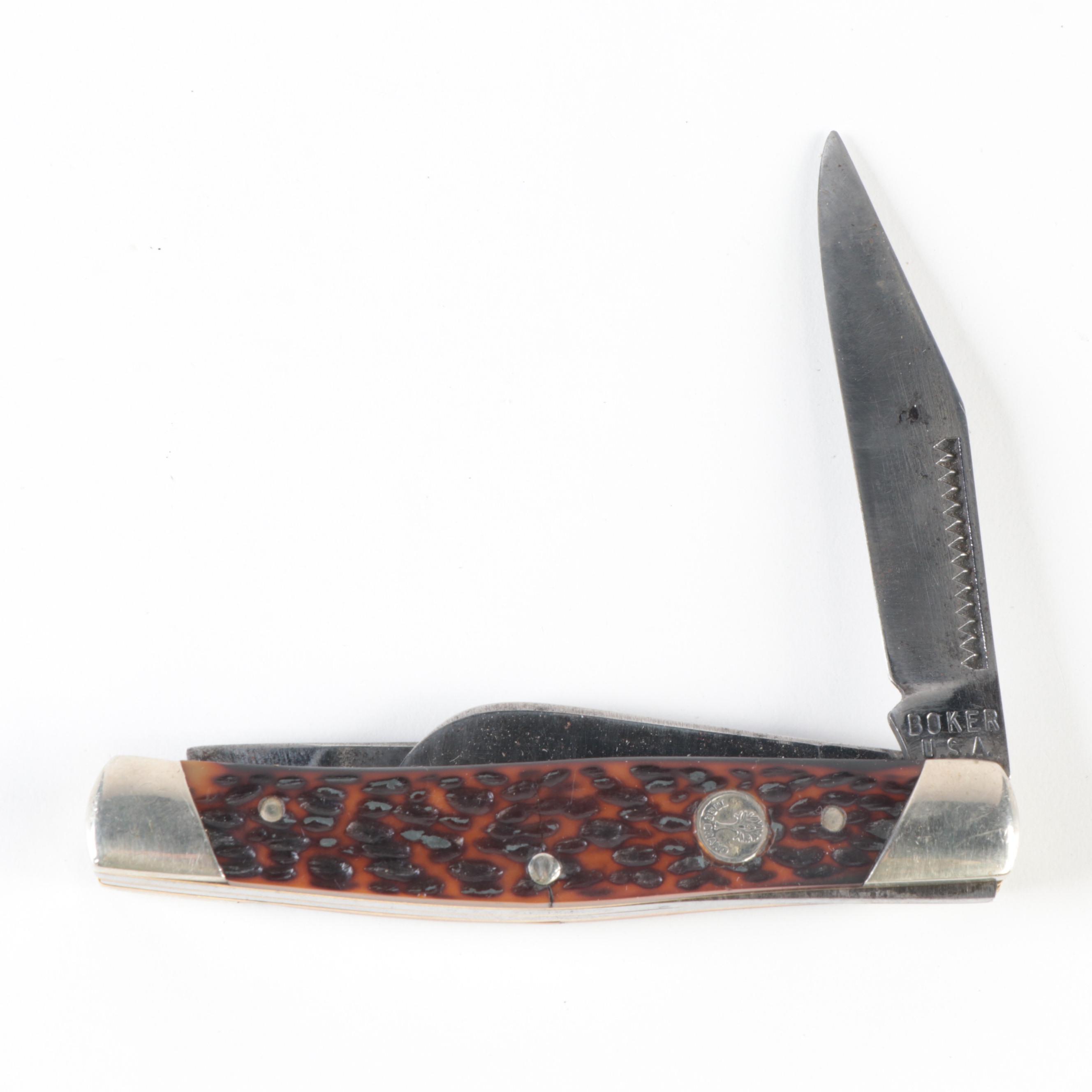 Ozark Trail Survival Knife With Boker Folding and Other Fixed Blade Knives