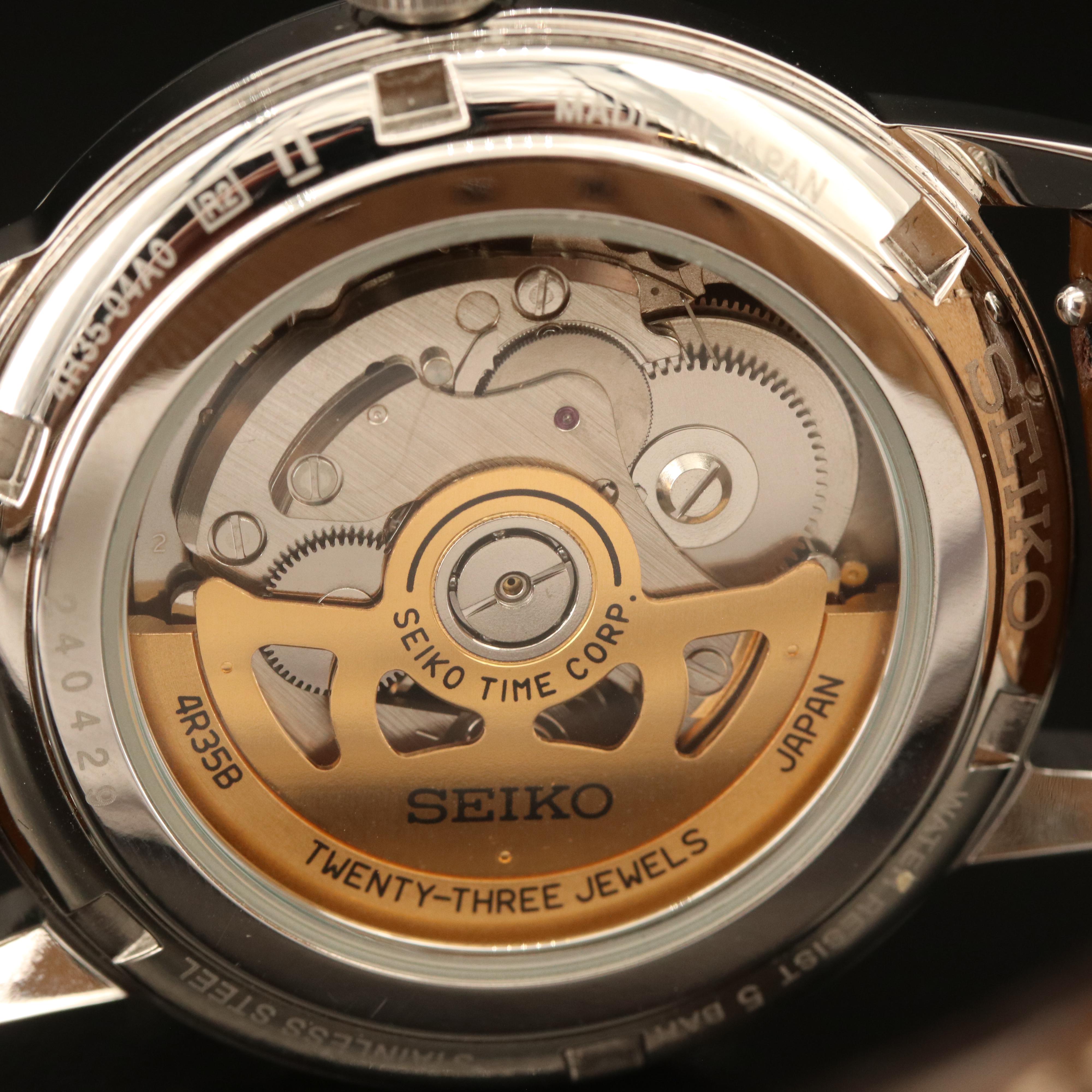 Seiko Presage "Cocktail Time" Green Automatic Watch