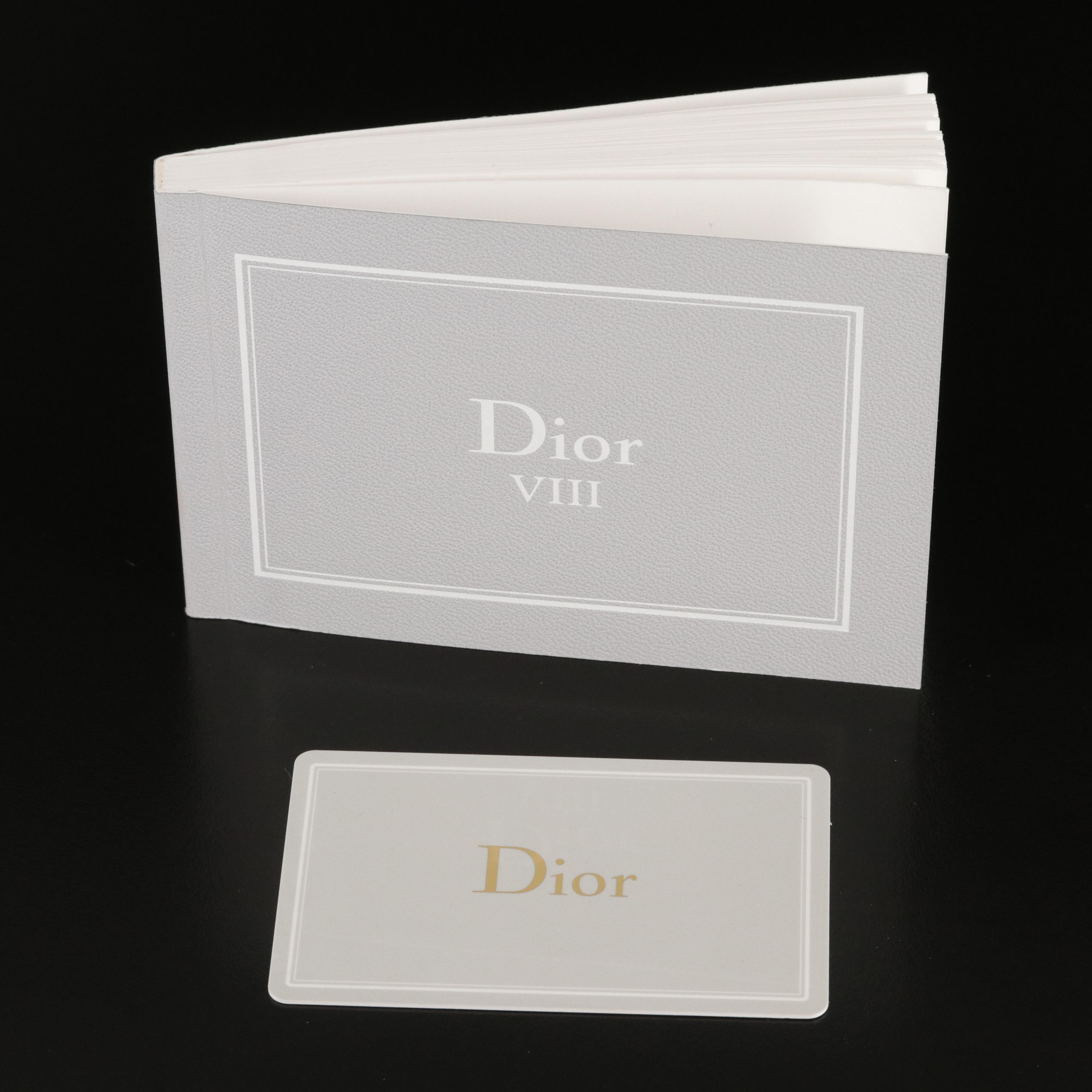 Dior VIII Diamond and Ceramic Automatic Watch