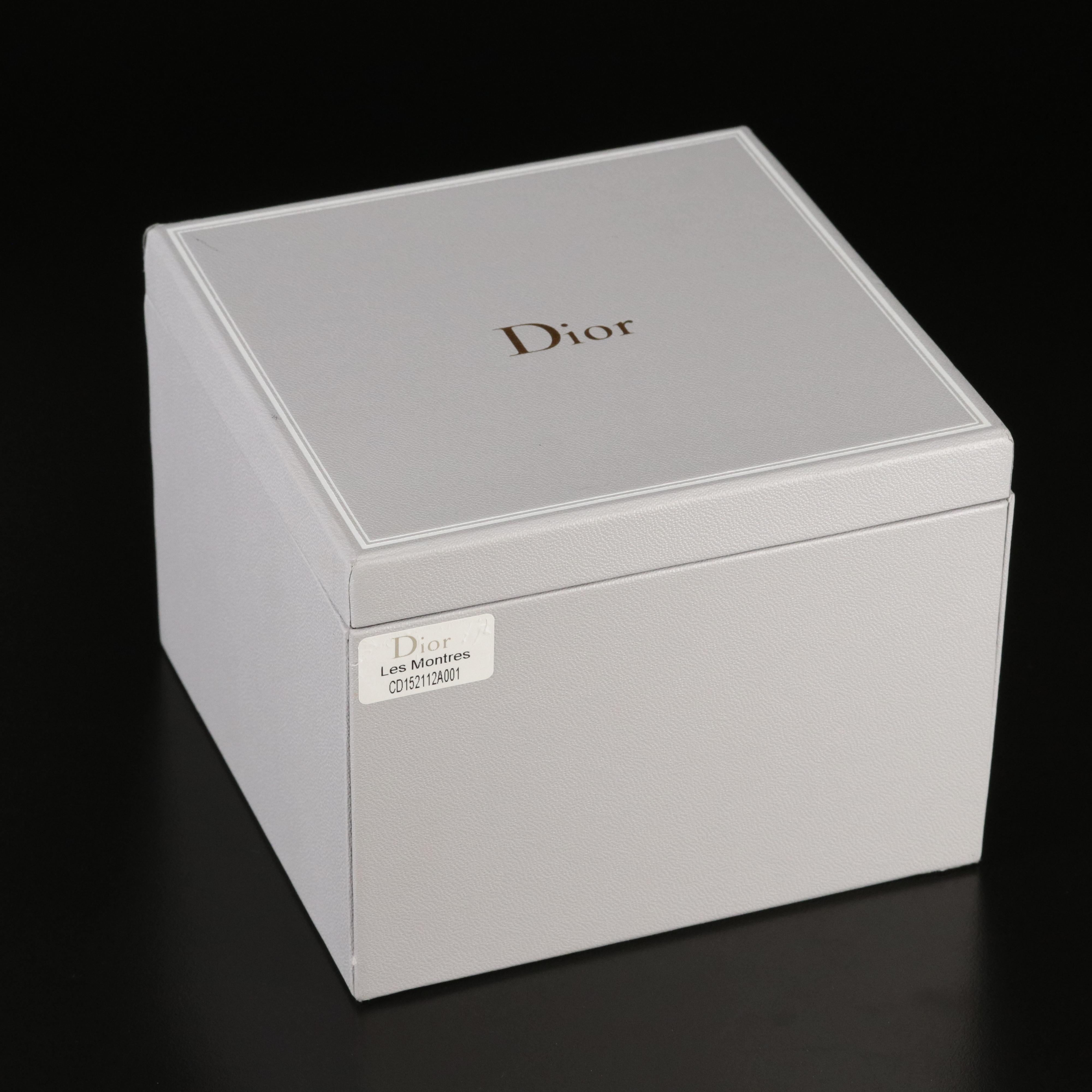 Dior VIII Diamond and Ceramic Automatic Watch