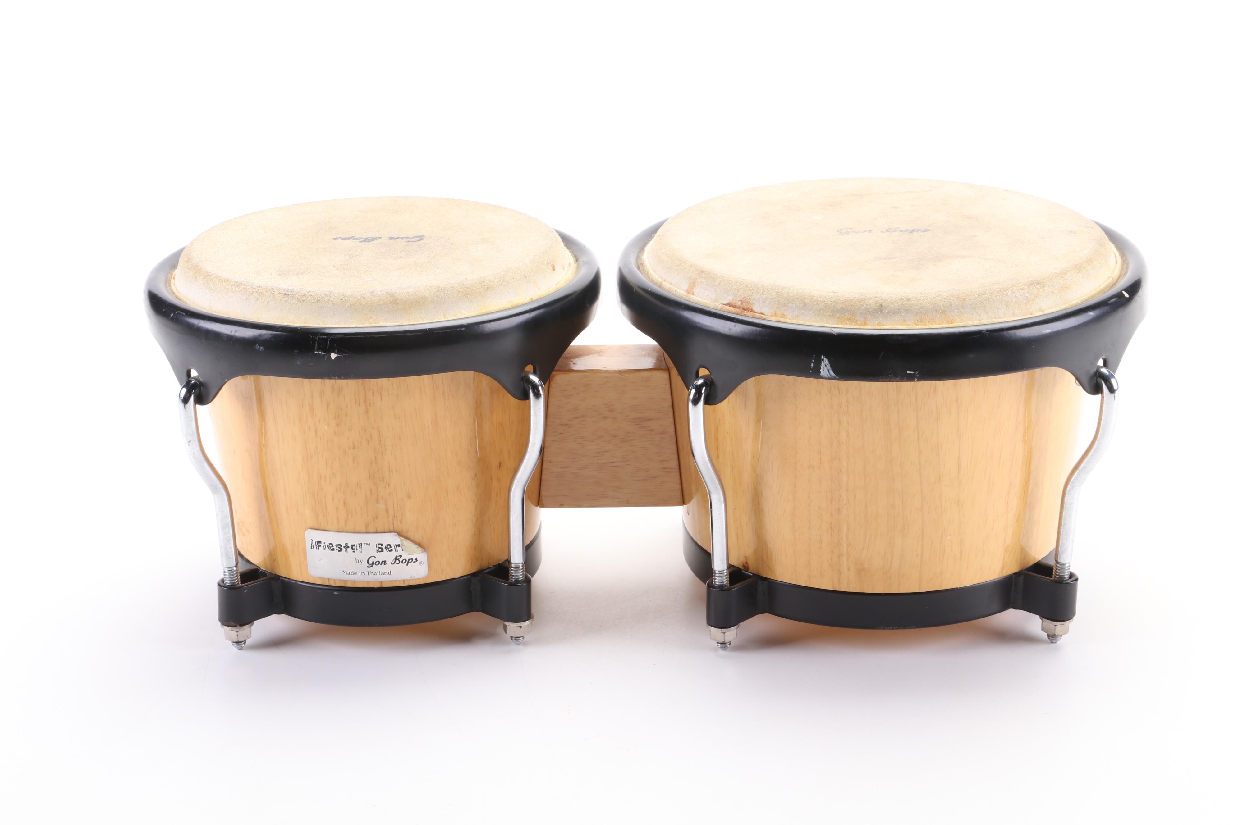 Gon Bops ¡Fiesta! Series Oak Bongo Drums