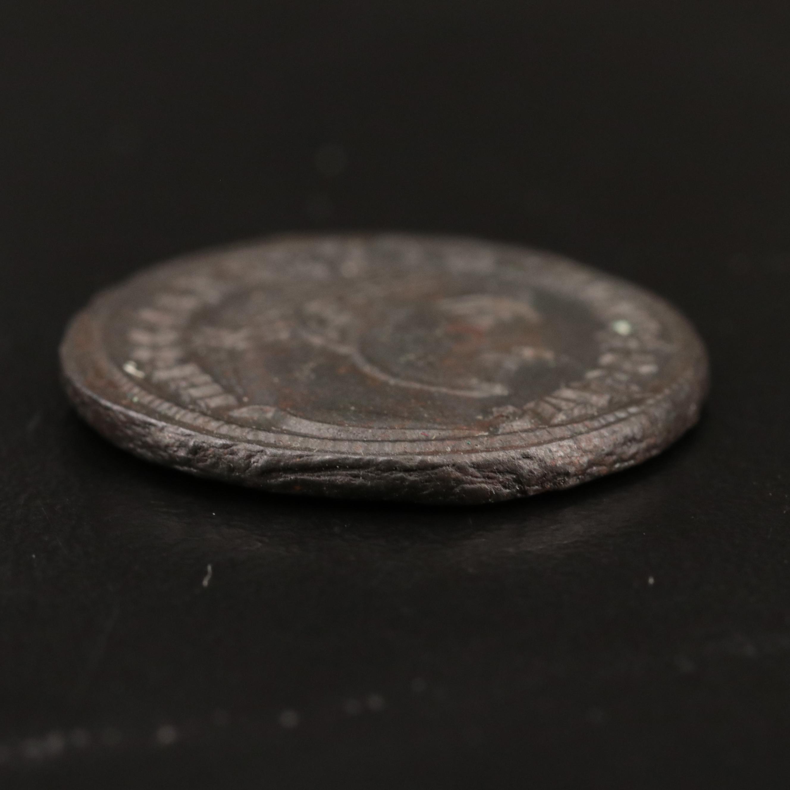 Ancient Roman Imperial Follis of Galerius, ca. 305 AD