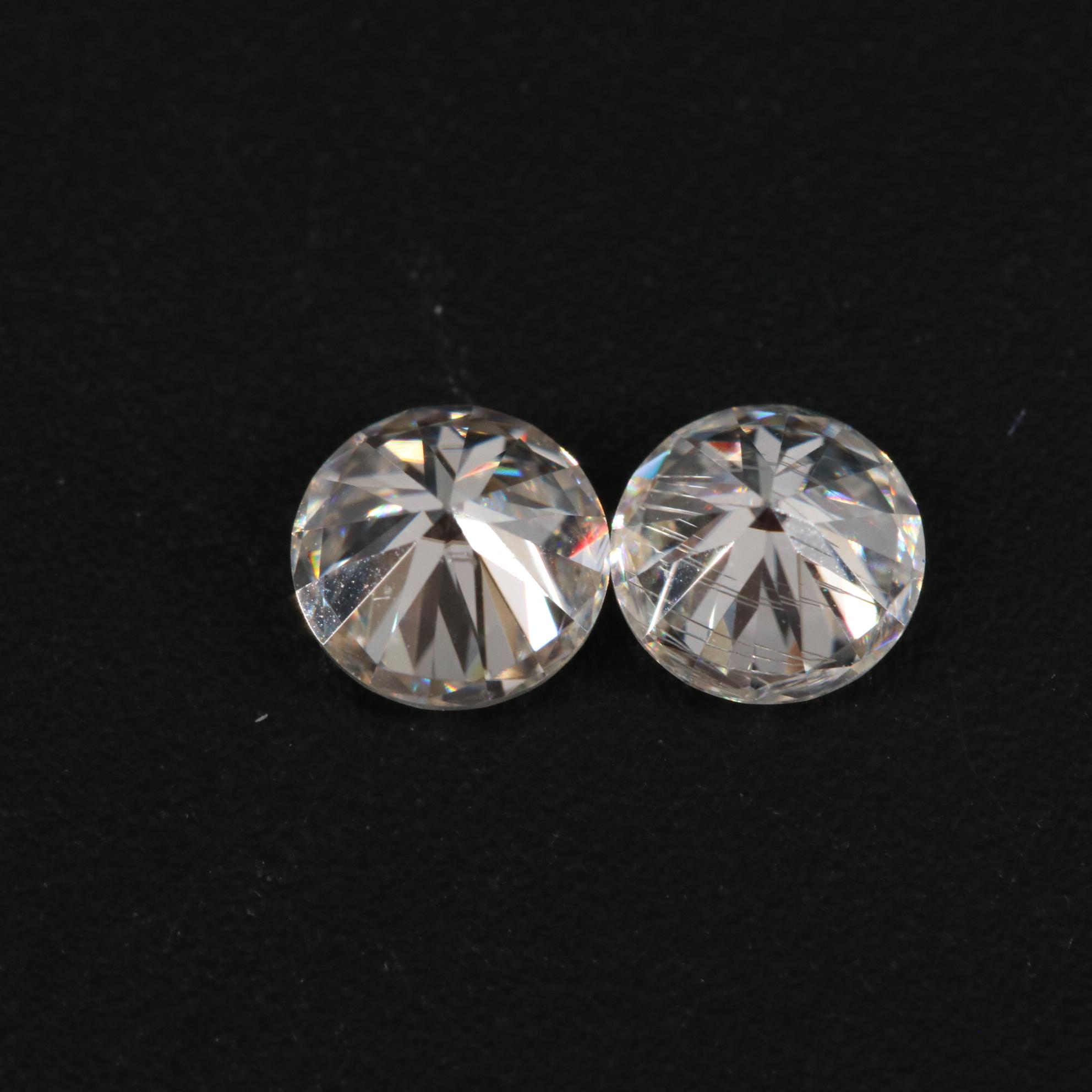 Loose 0.87 CTW Moissanite