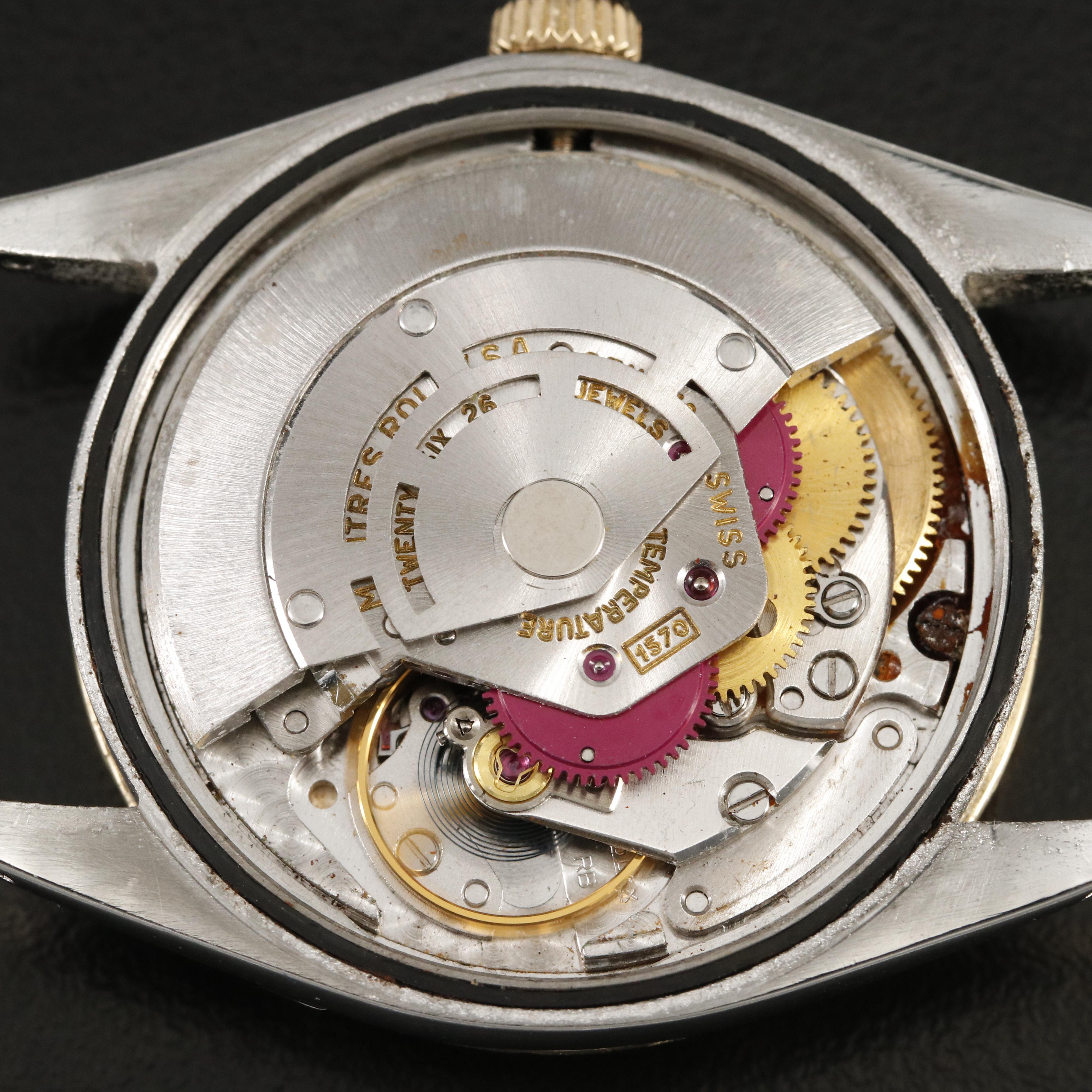 1969 Rolex Oyster Perpetual 14K and Stainless Steel Watch