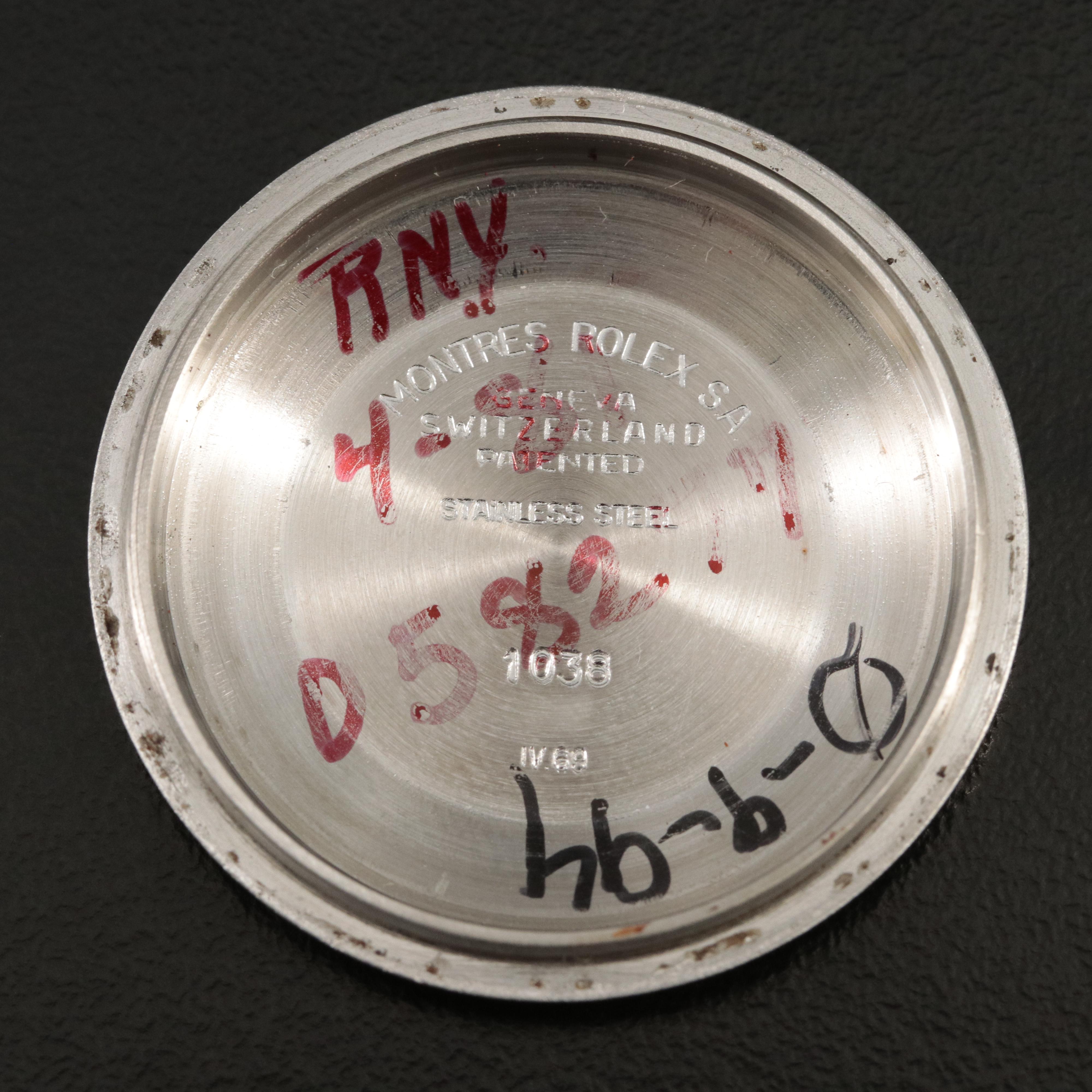 1969 Rolex Oyster Perpetual 14K and Stainless Steel Watch