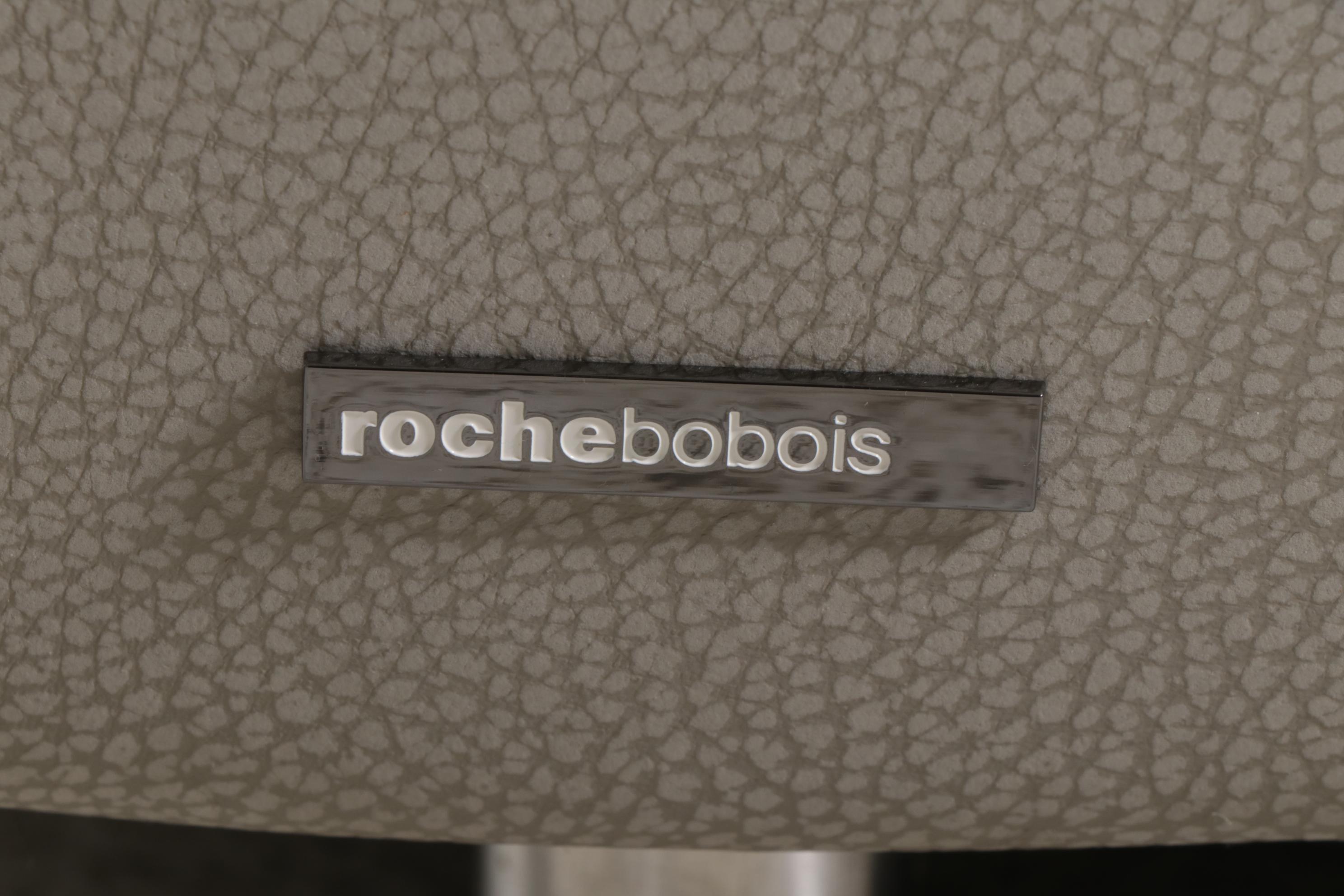 Roche Bobois Modernist Style Leather Sofa