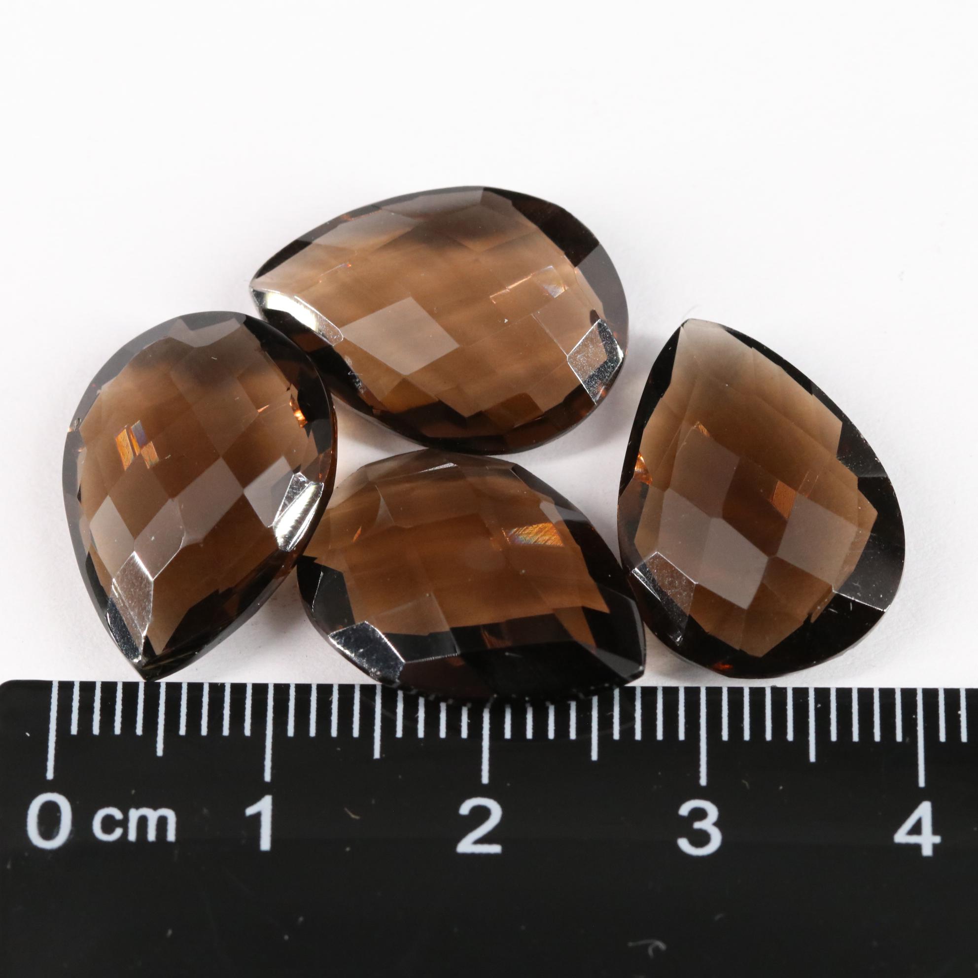Loose 31.86 CTW Smoky Quartz
