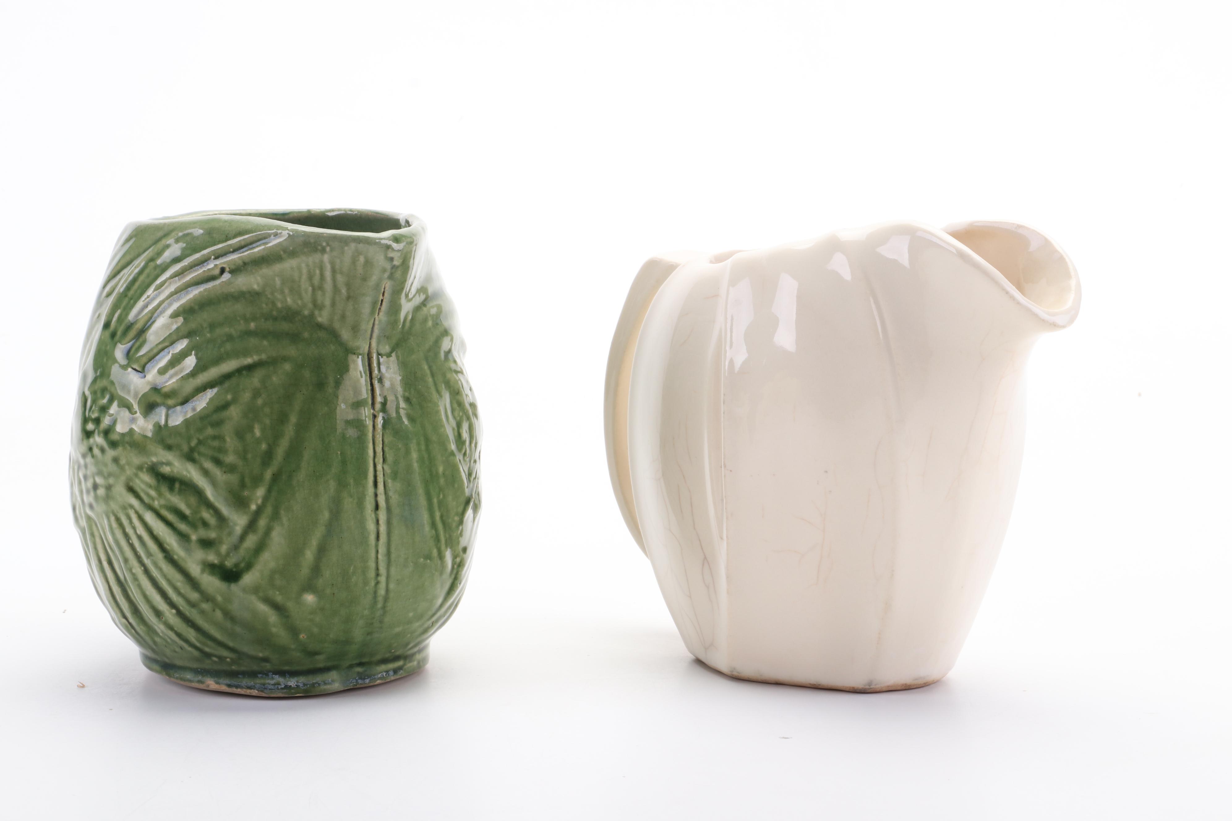 McCoy Pottery Pitchers and Other American Pottery Décor, Mid-20th Century