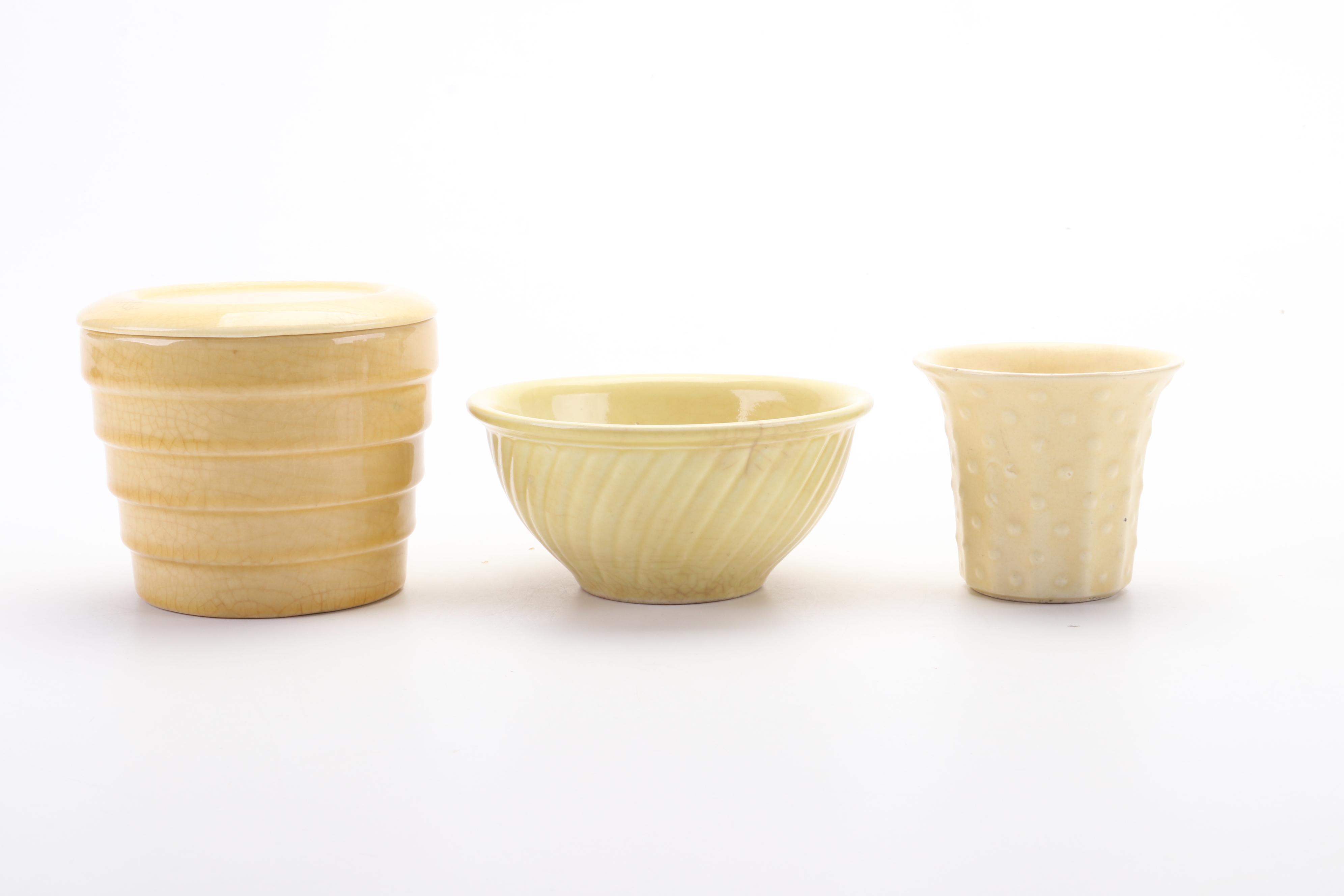 McCoy Pottery Pitchers and Other American Pottery Décor, Mid-20th Century