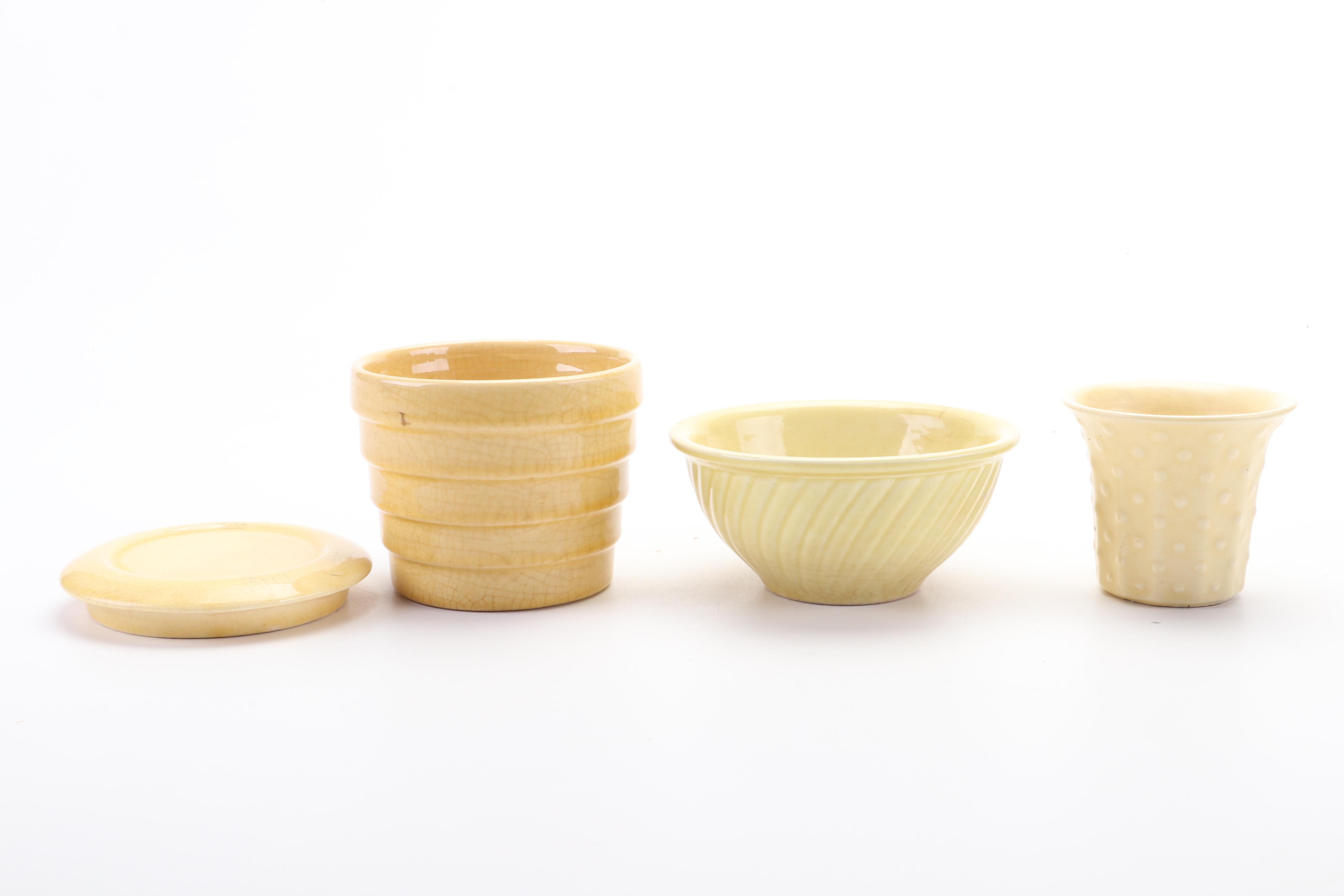 McCoy Pottery Pitchers and Other American Pottery Décor, Mid-20th Century