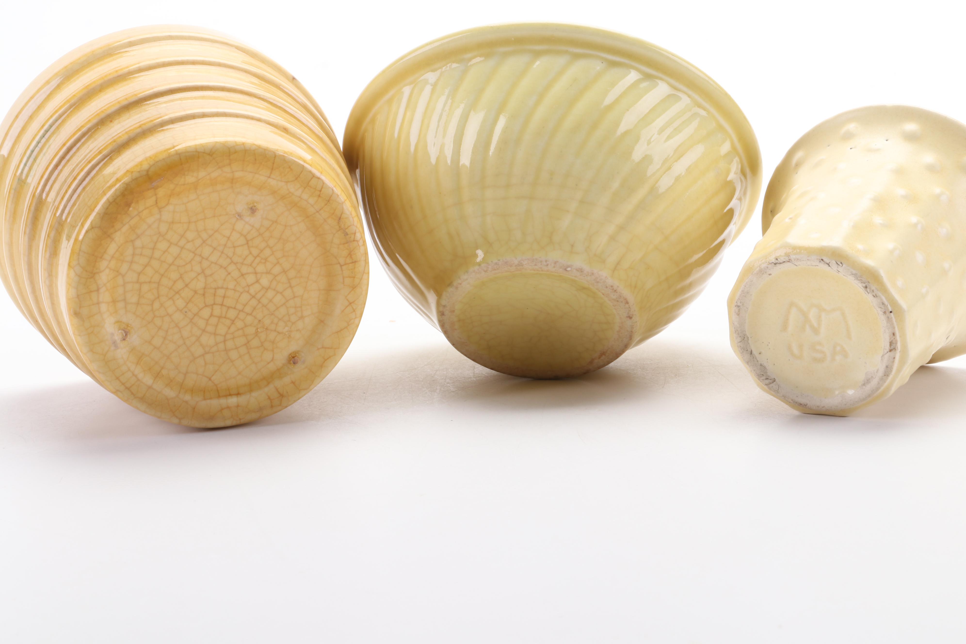 McCoy Pottery Pitchers and Other American Pottery Décor, Mid-20th Century