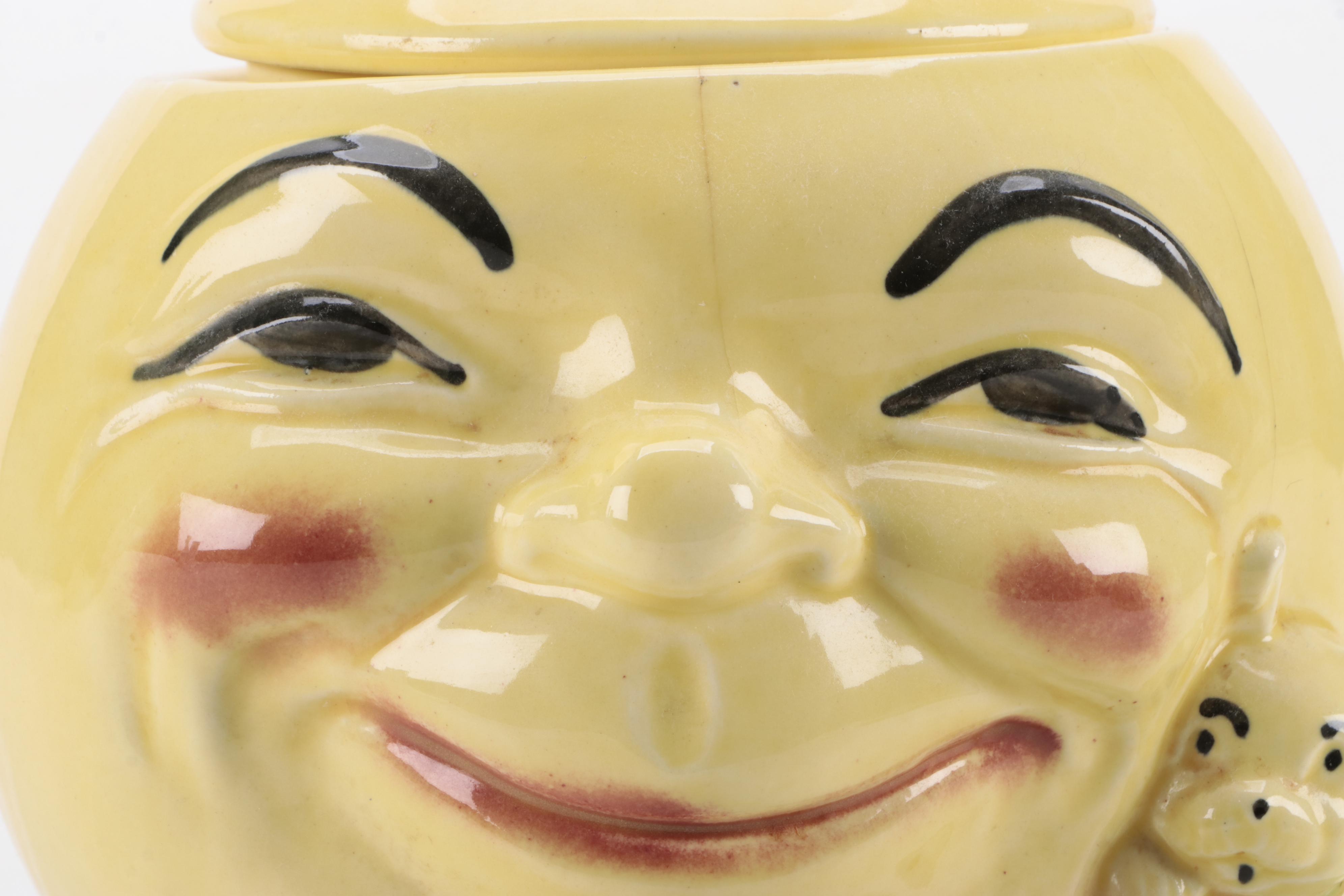 Robinson Ransbottom Pottery Co. Cow Jumped Over The Moon Cookie Jar