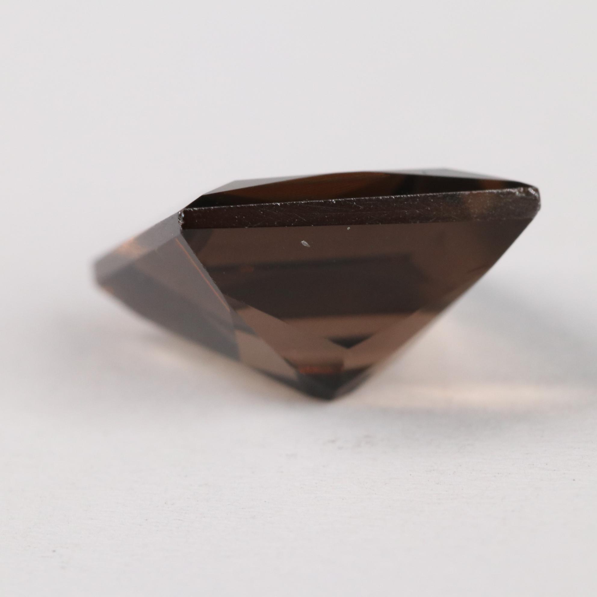 Loose 7.28 CT Smoky Quartz