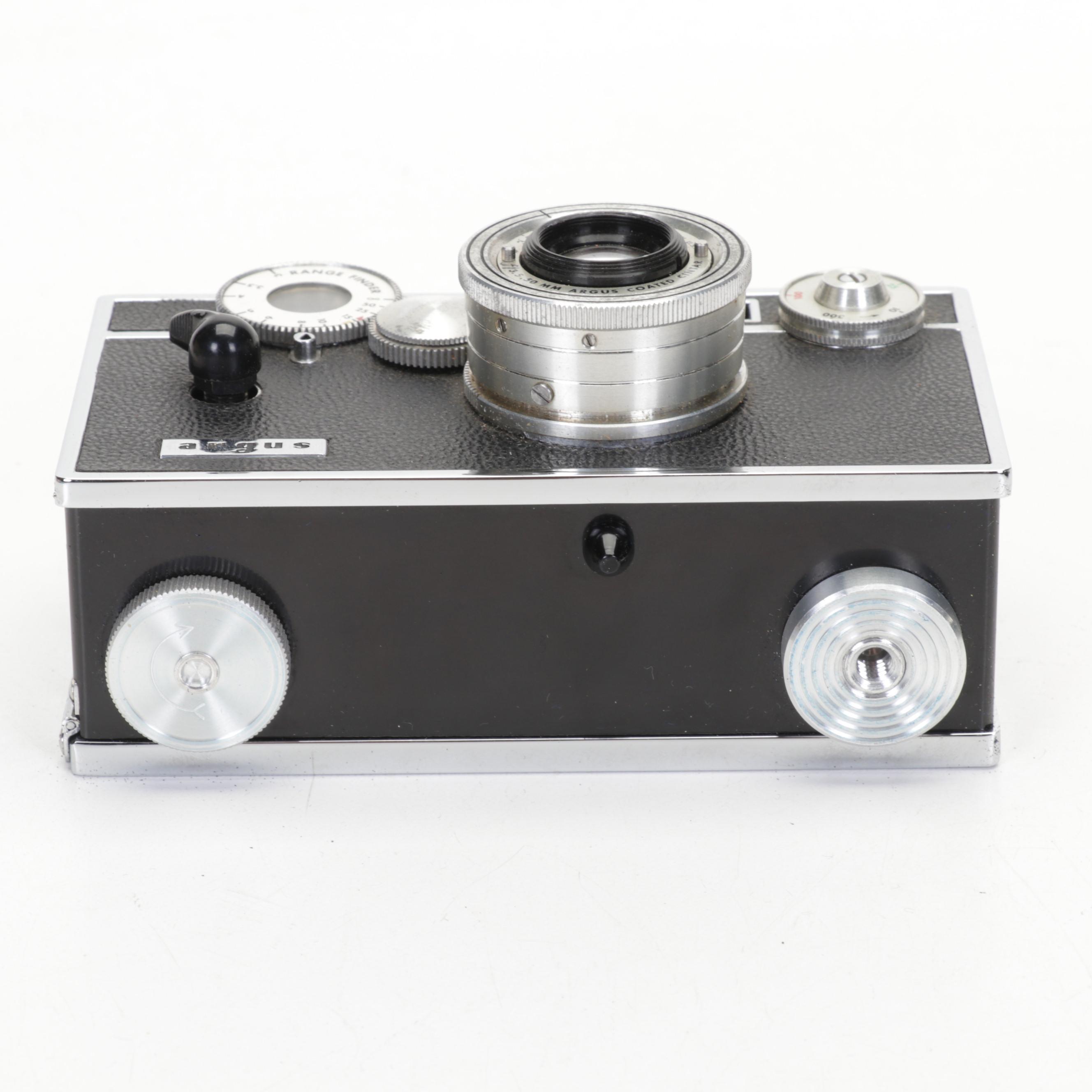 Argus Cameras and Slide Viewer w/ Fuji, Kodak, and Other Cameras and Accessories