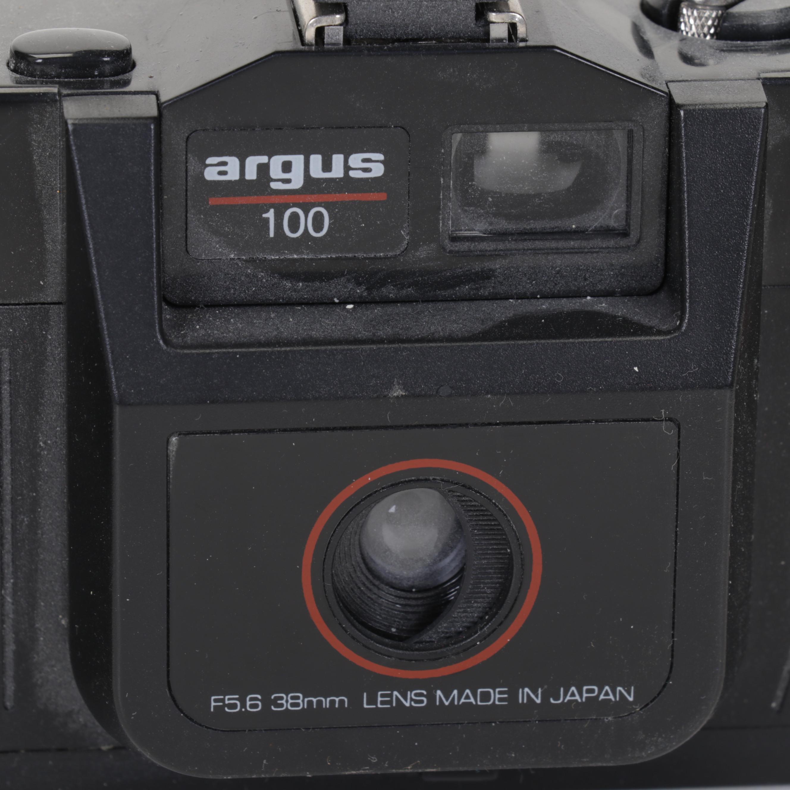 Argus Cameras and Slide Viewer w/ Fuji, Kodak, and Other Cameras and Accessories