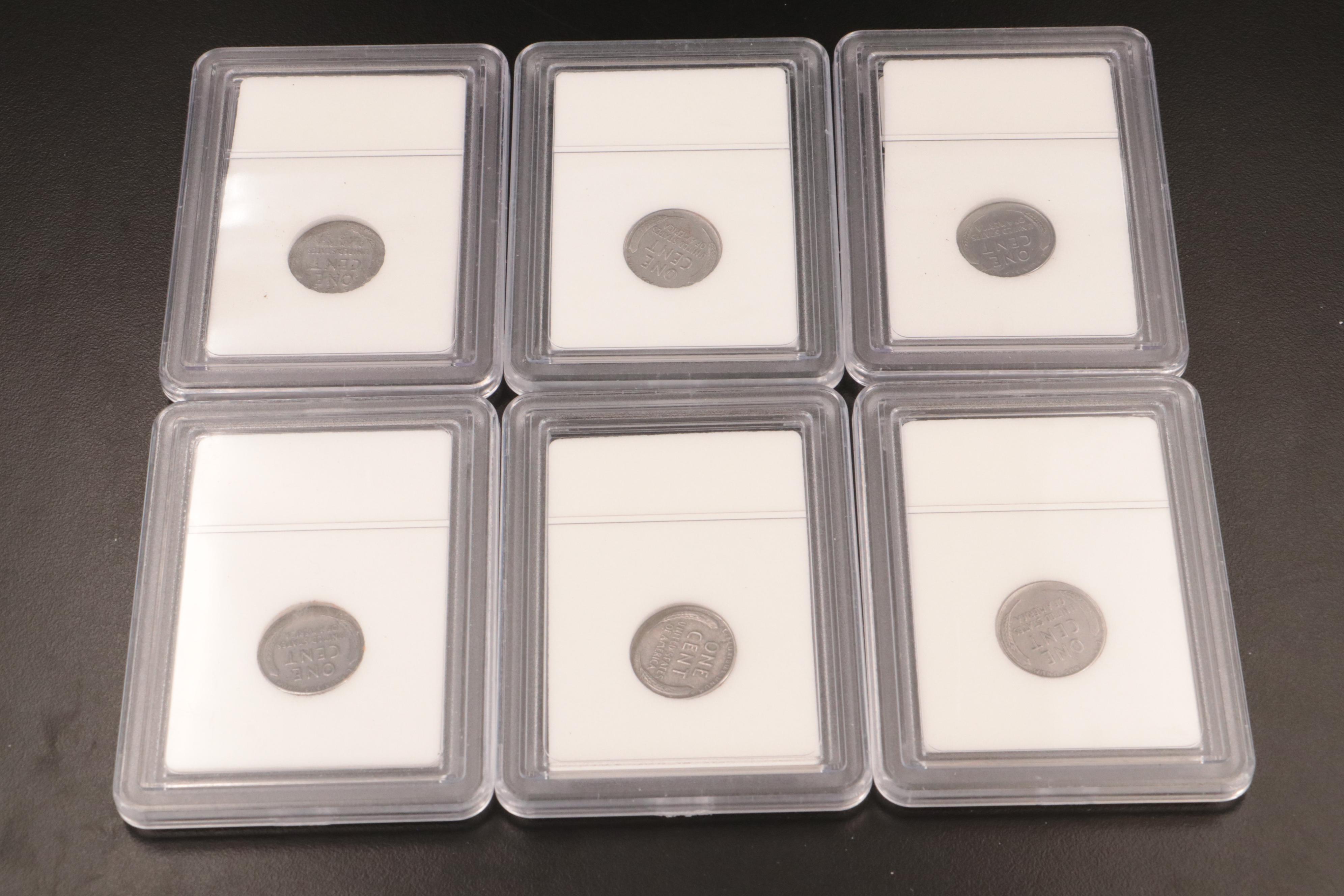 Kennedy Half Dollars with Indian Head and Lincoln Cents