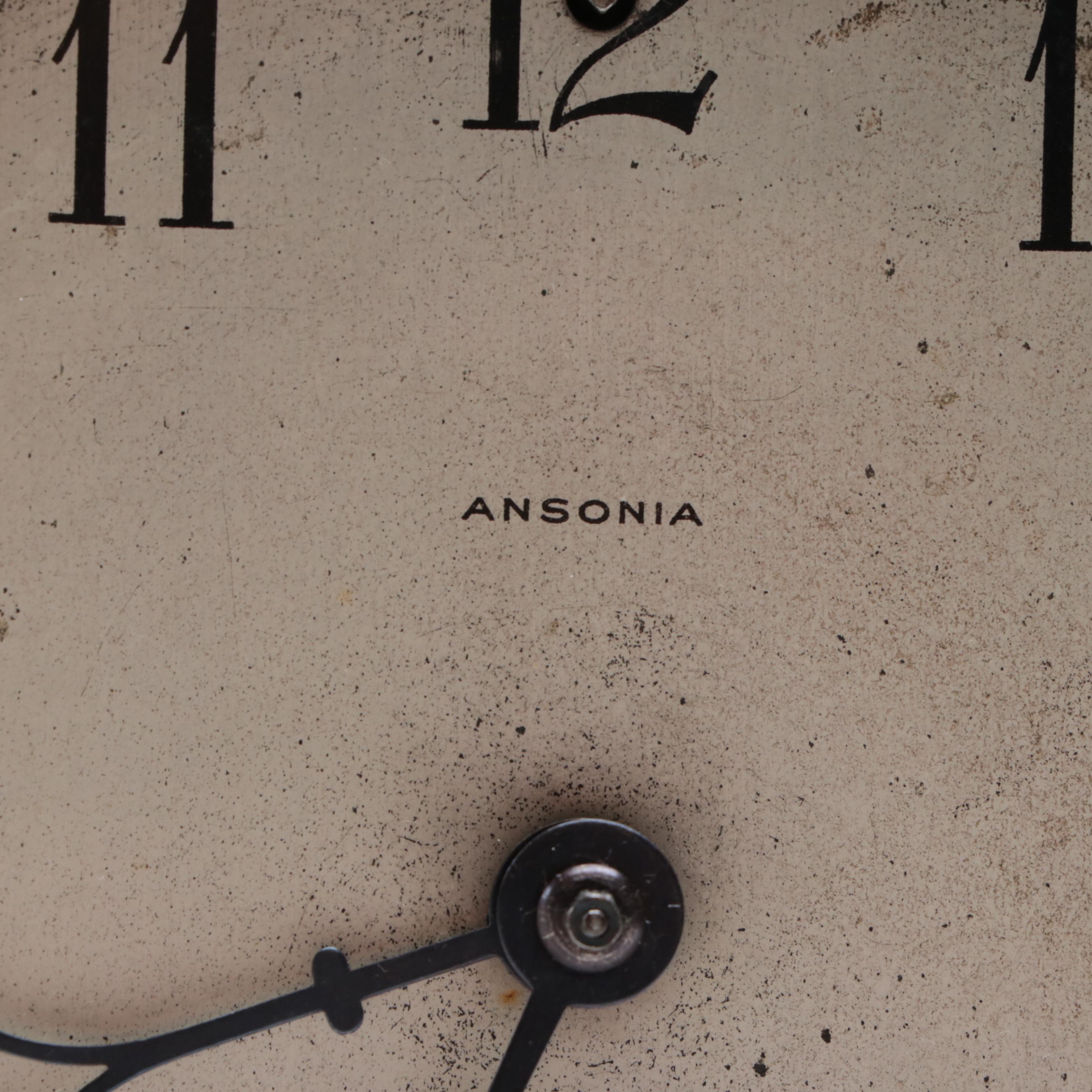 Ansonia Tambour Style Mantel Clock, Late 19th/Early 20th Century