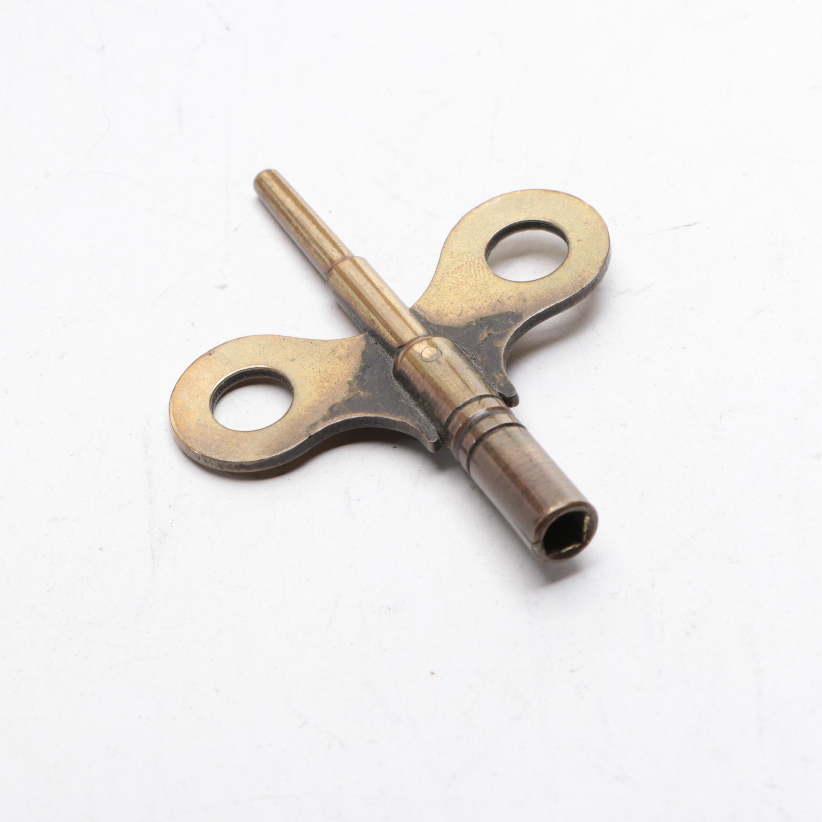 Ansonia Tambour Style Mantel Clock, Late 19th/Early 20th Century