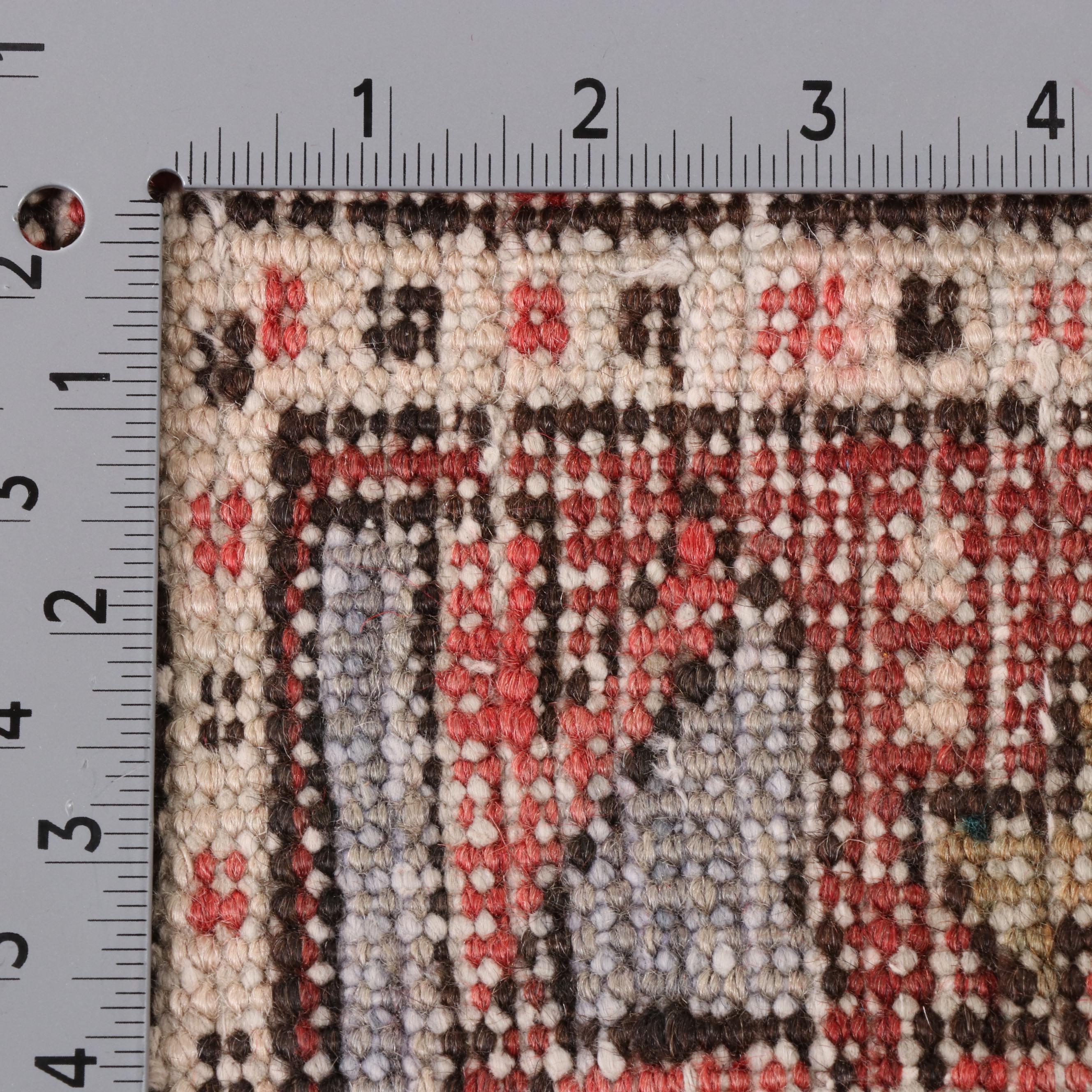 2'10 x 9'9 Hand-Knotted Persian Karaja Carpet Runner