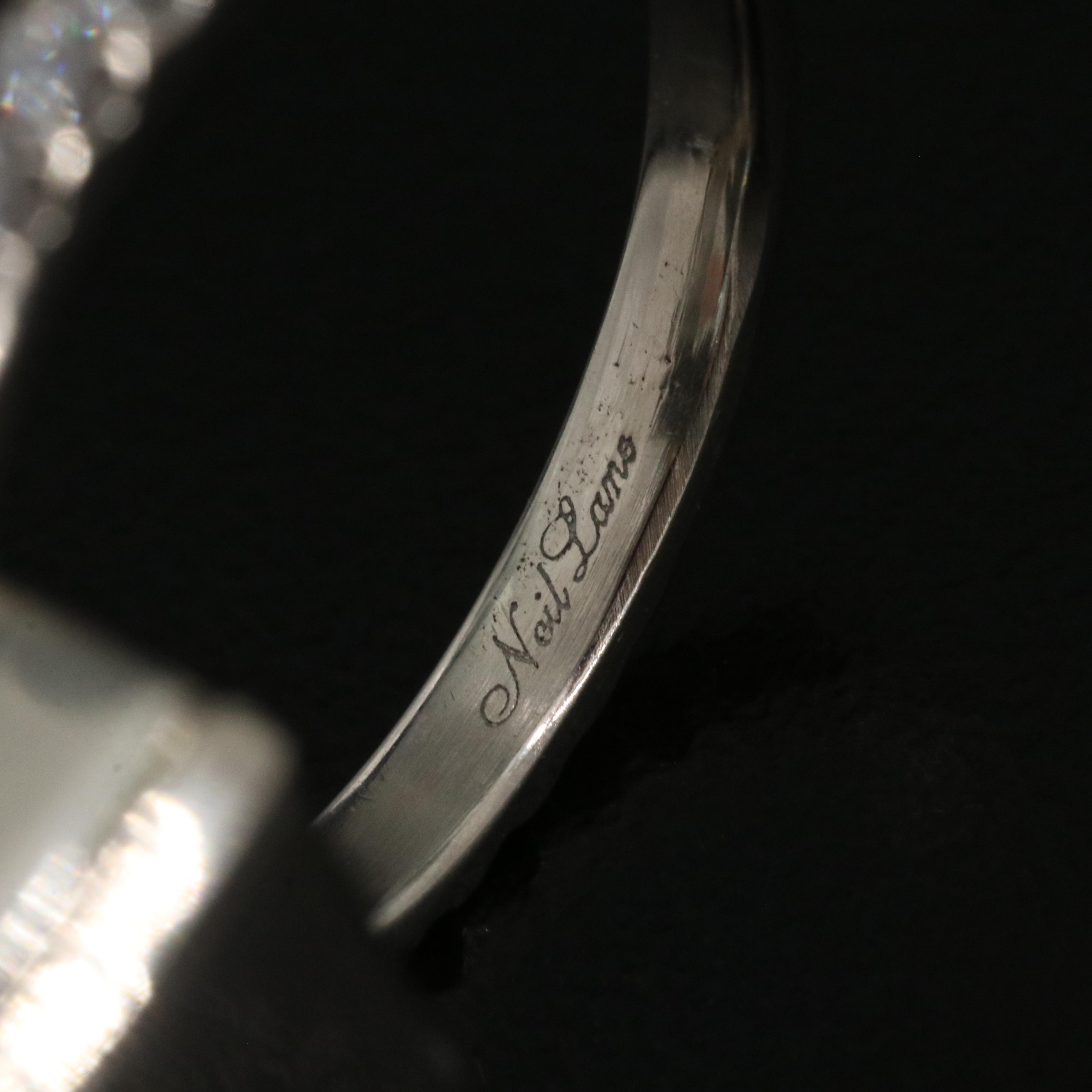 Neil Lane 14K 28.92 CT Aquamarine and Diamond Ring