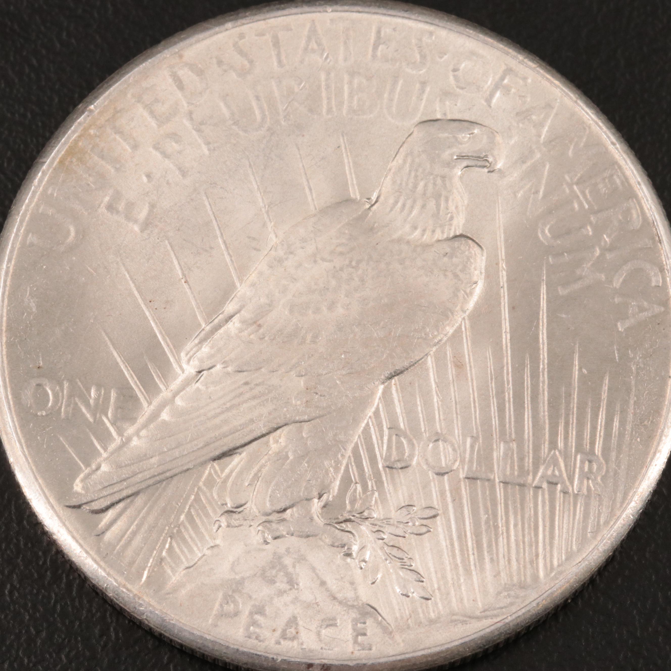 1925 Peace Silver Dollar