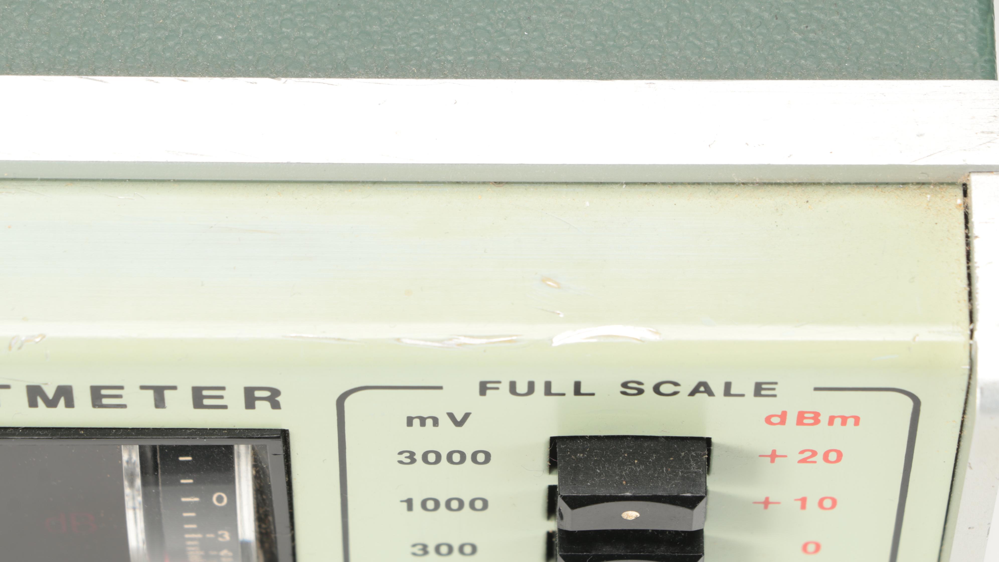 Boonton Electronics Microwattmeter and RF Millivoltmeter