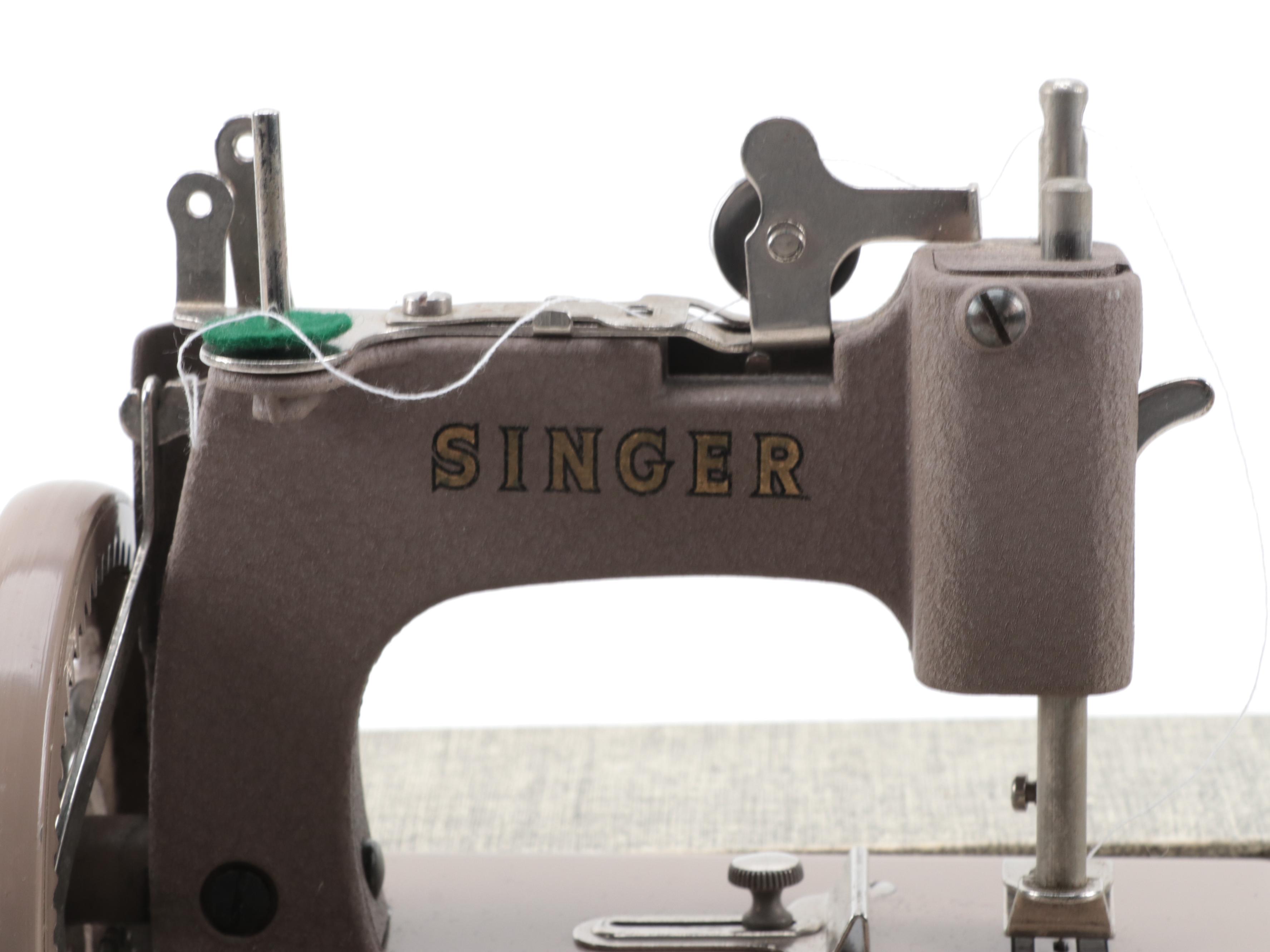 Singer Sewhandy Model 50 Portable Sewing Machine, Mid-20th Century
