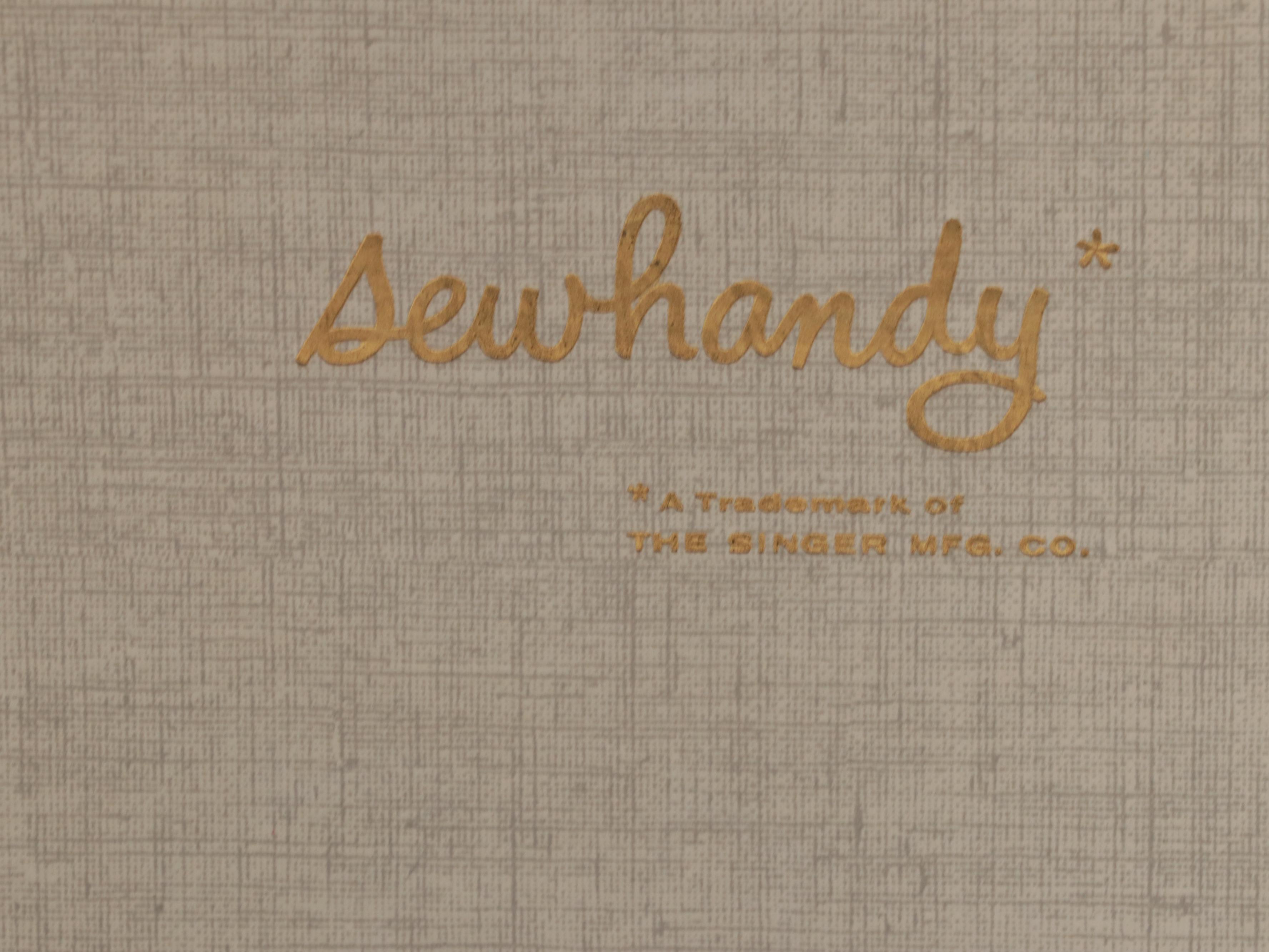 Singer Sewhandy Model 50 Portable Sewing Machine, Mid-20th Century