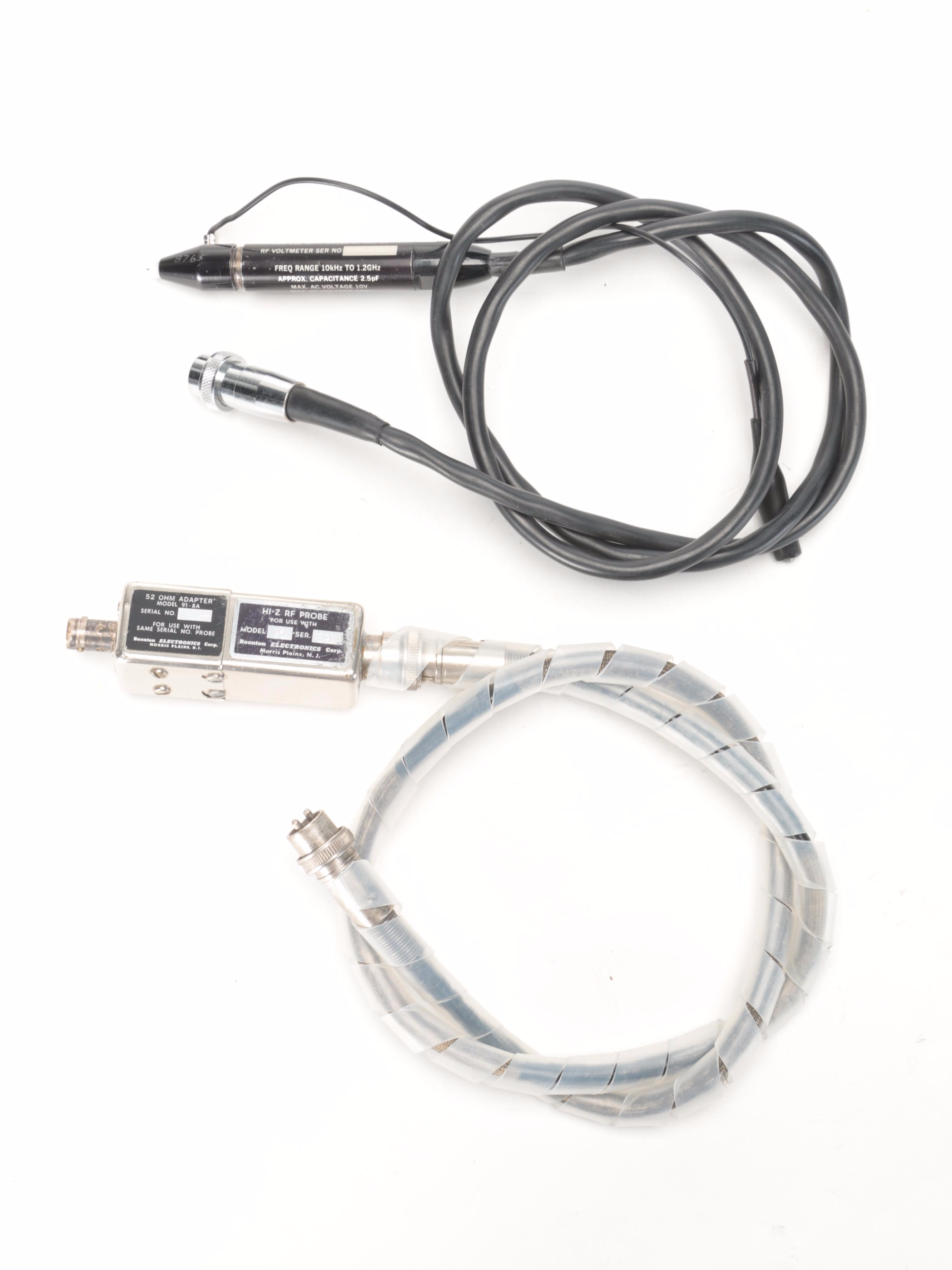Boonton Electronics Microwattmeter and RF Millivoltmeter