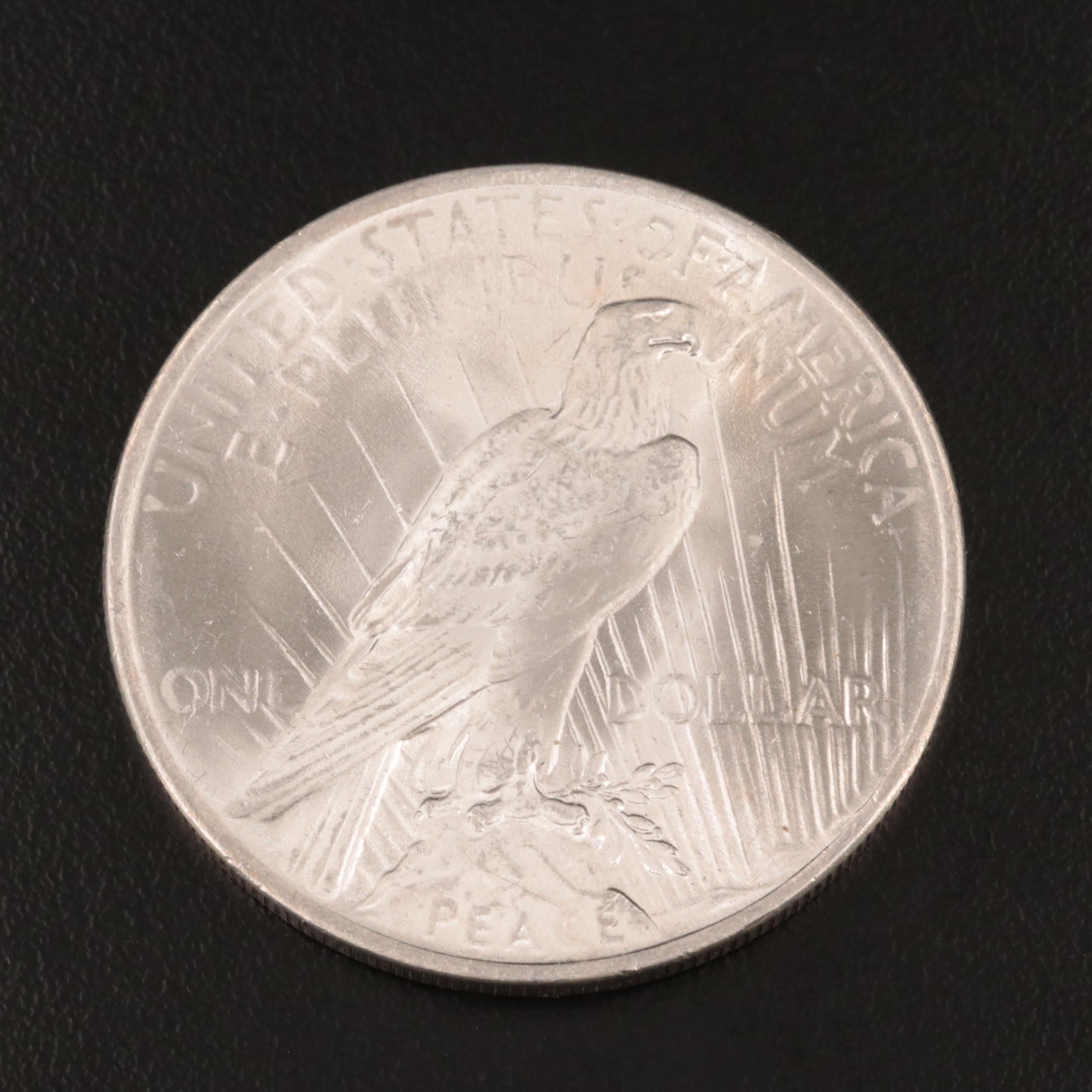 1922 Peace Silver Dollar