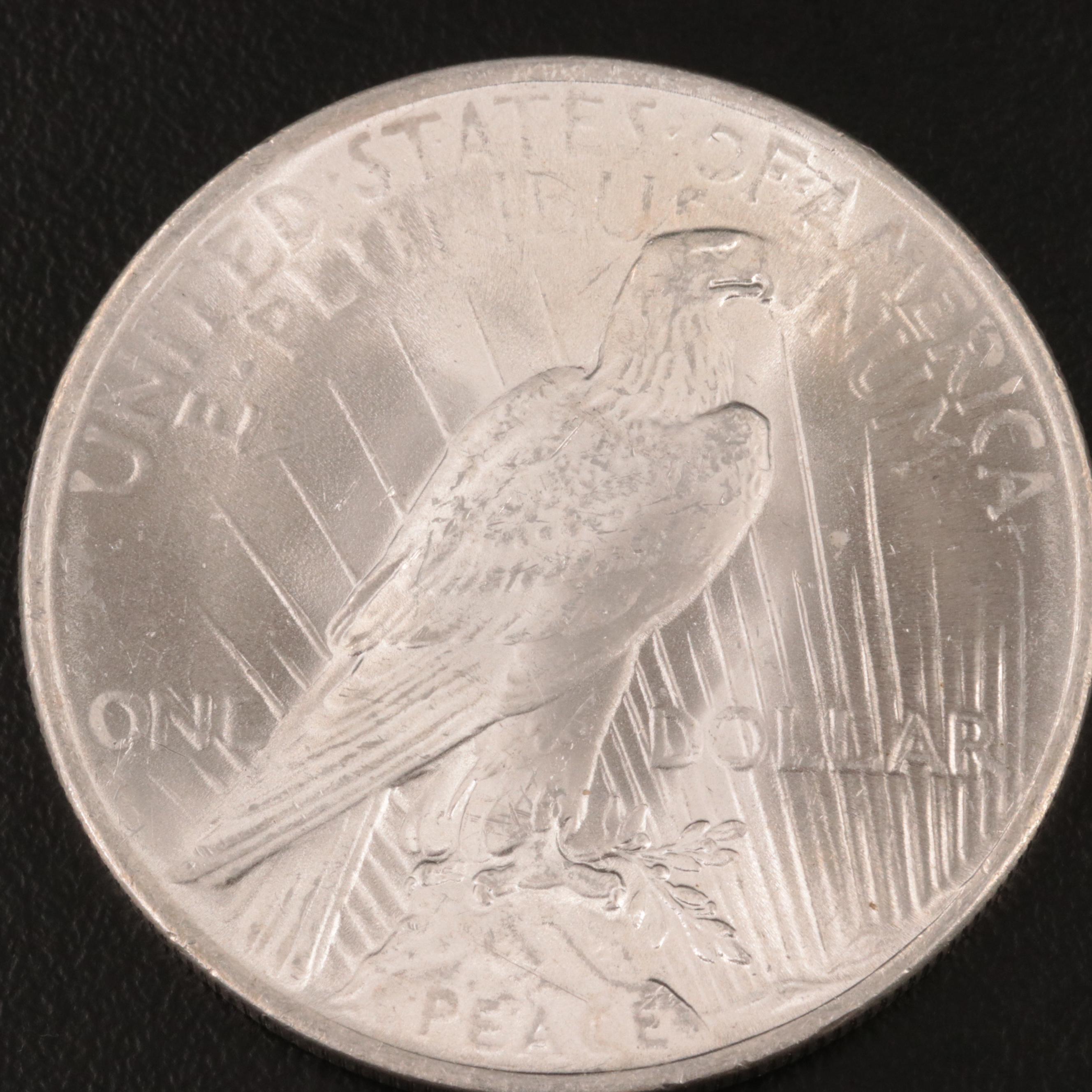 1922 Peace Silver Dollar
