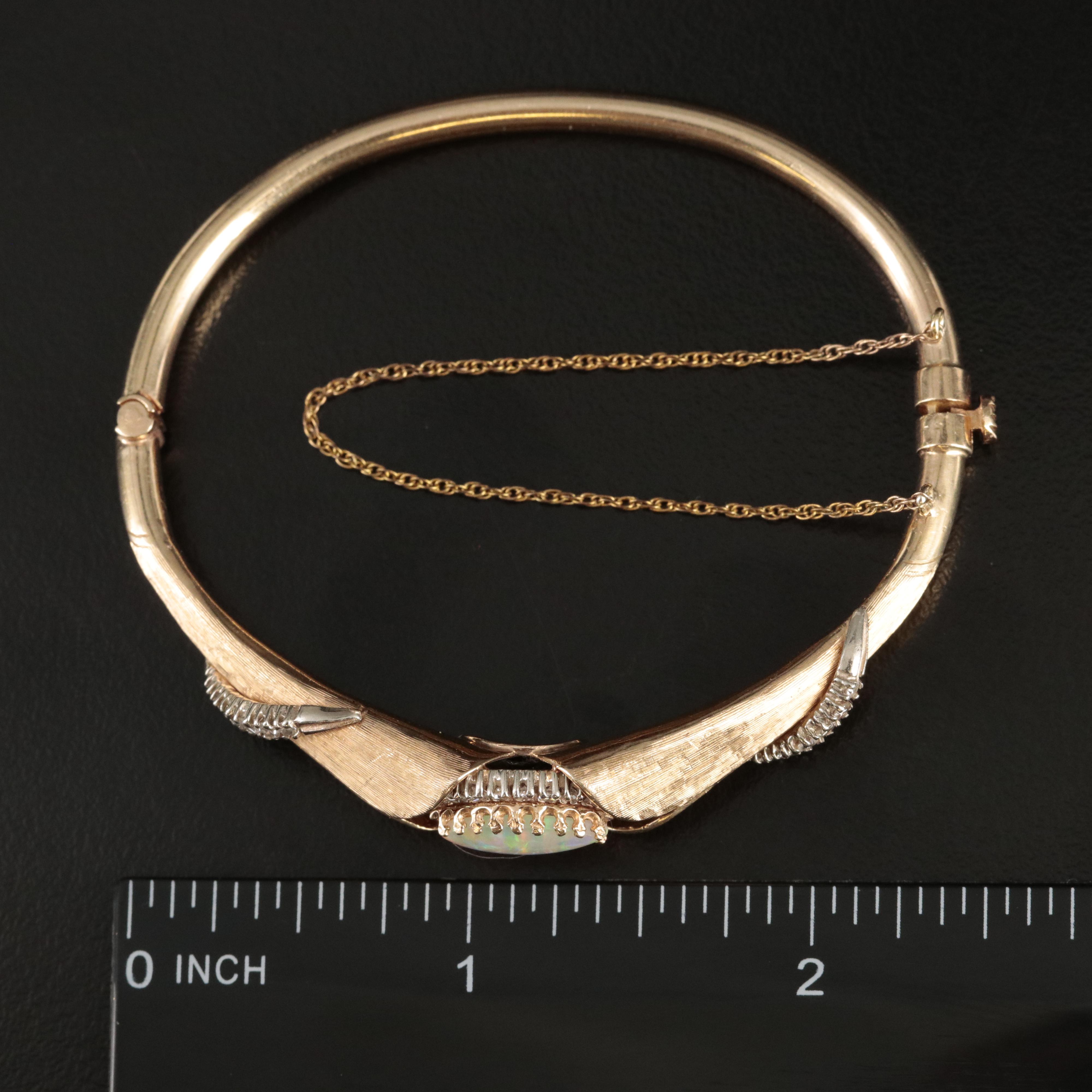 Casbah 14K Opal and Diamond Bracelet