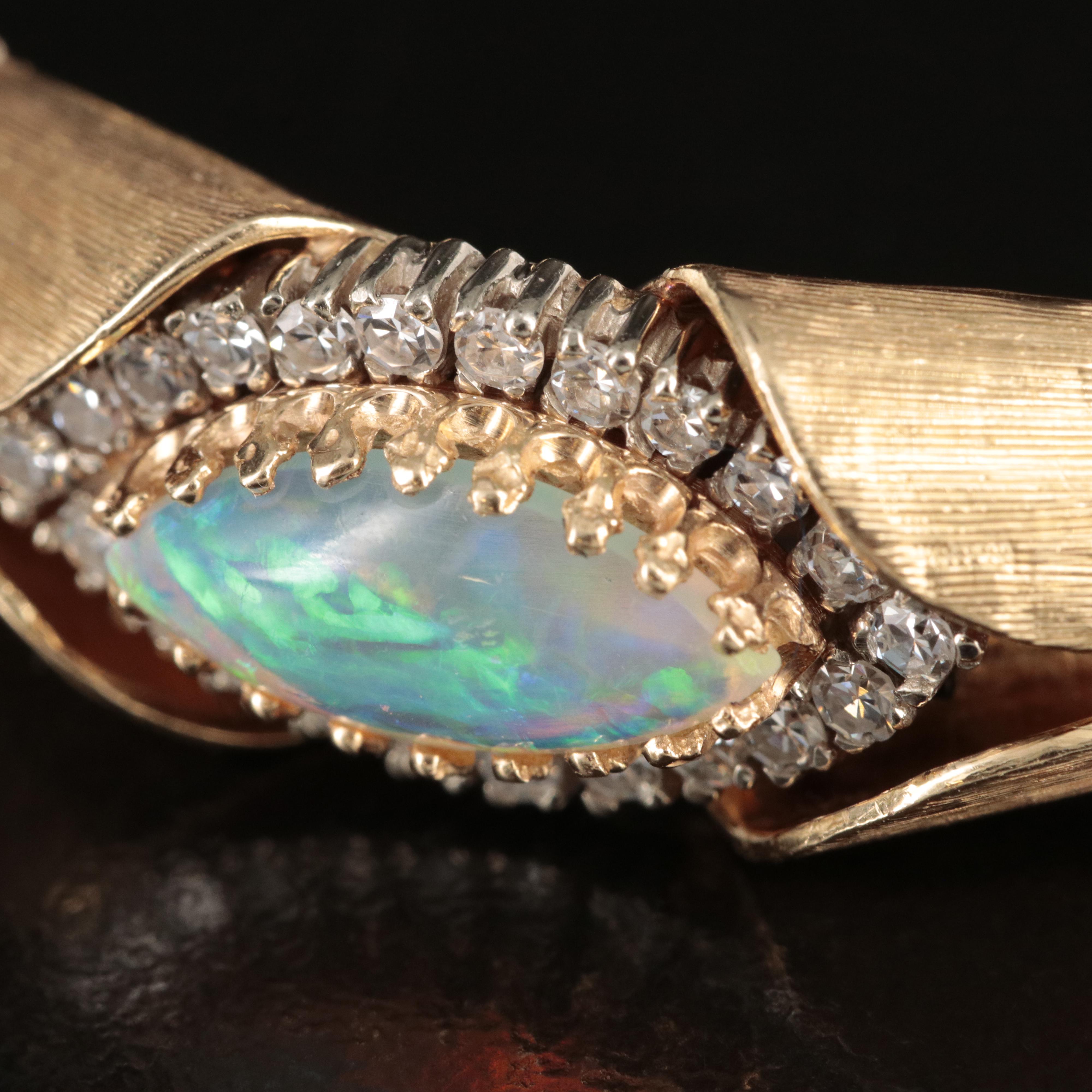 Casbah 14K Opal and Diamond Bracelet